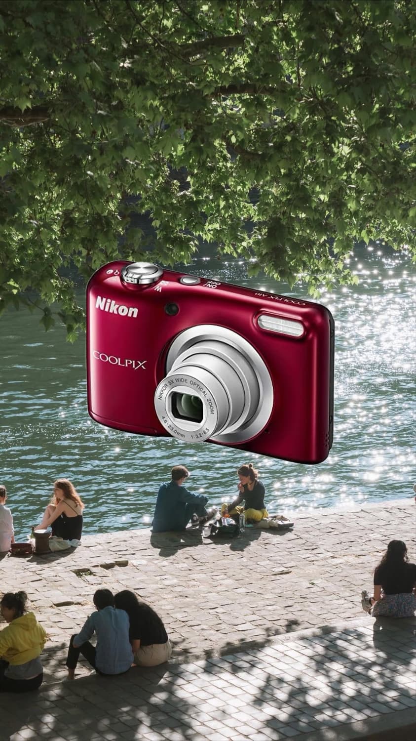 Nikon COOLPIX A10 니콘 쿨픽스 레드 디지털카메라 상품이미지1