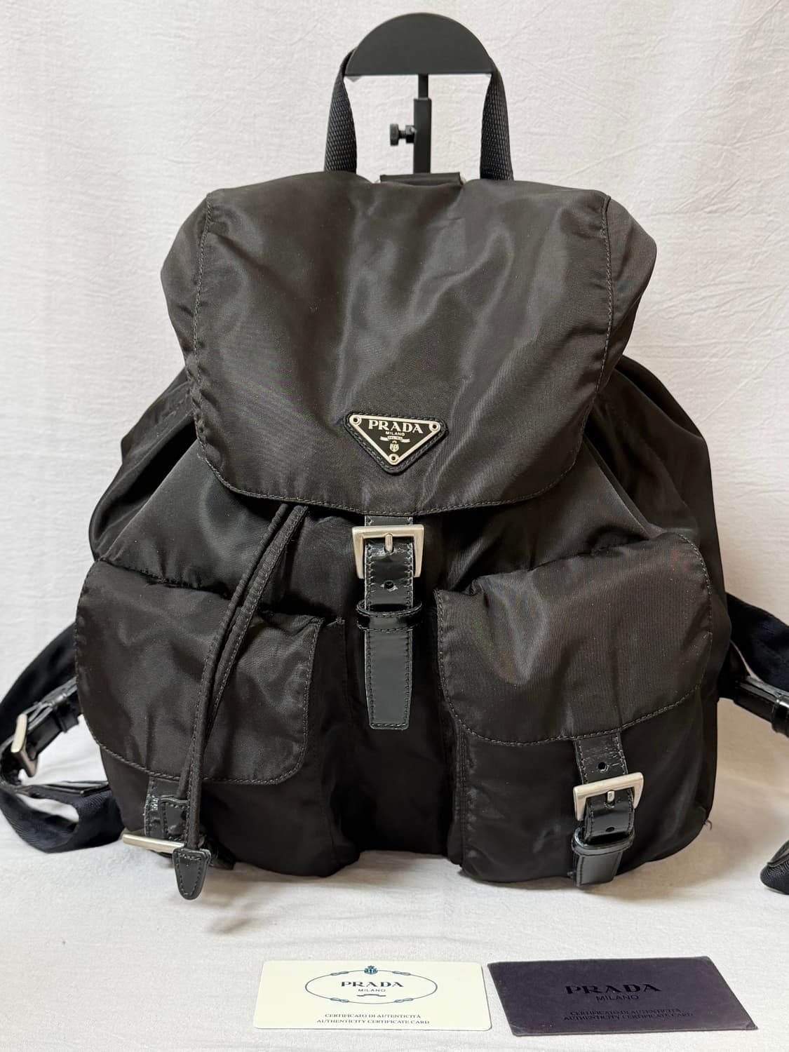 프라다 포코노 테수토 투포켓 백팩 미디엄 상품이미지1