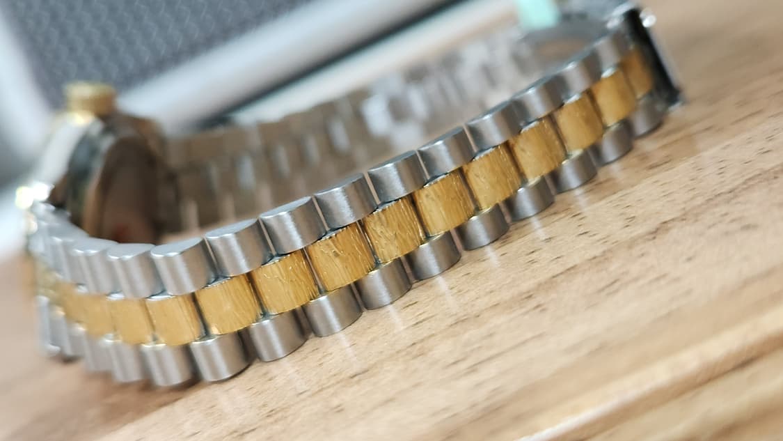 #에센스 여성용 오이스터 퍼페츄얼 데이져스트 골드 콤비 여성명품시계 급처 상품이미지7