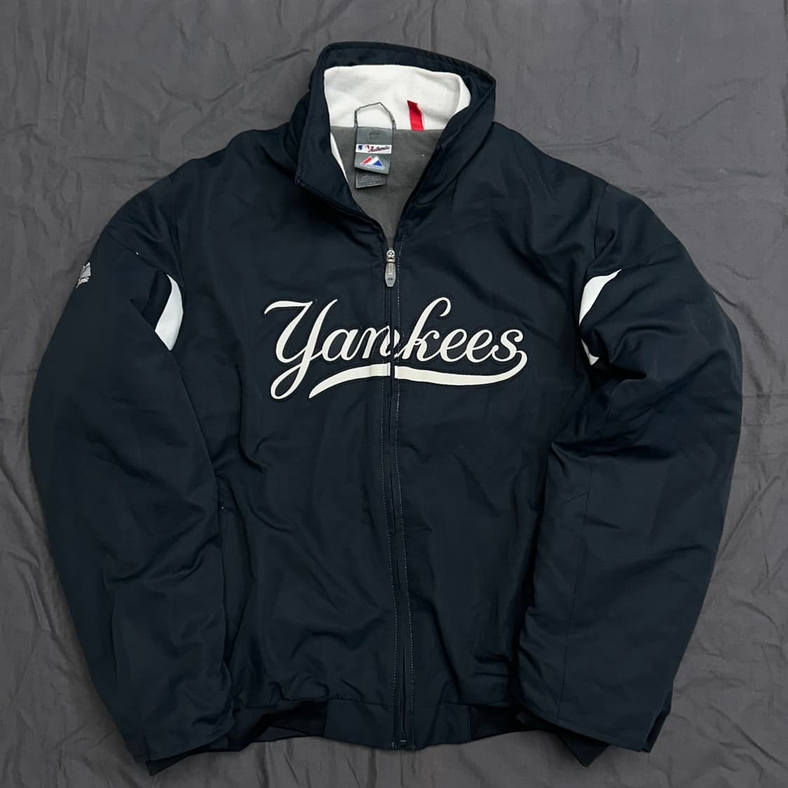 마제스틱 뉴욕양키스 써마베이스 자켓 L 상품이미지2