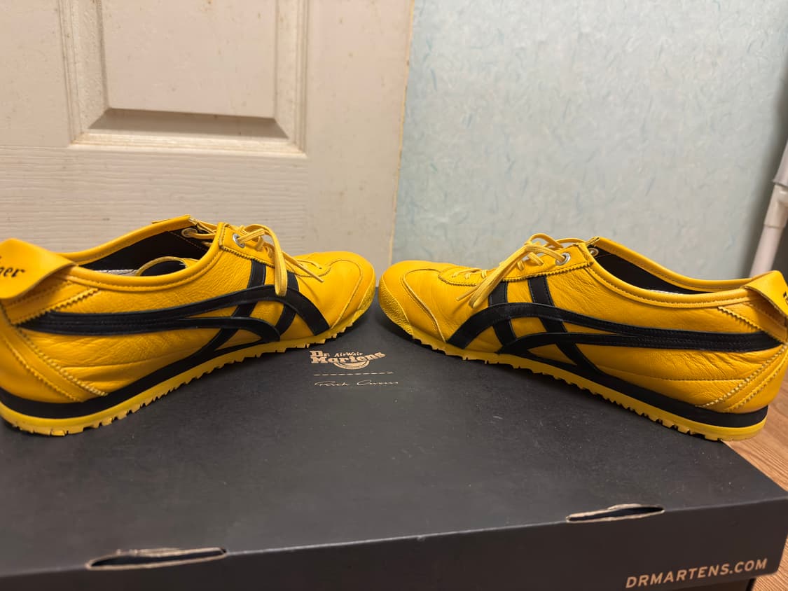 급처)오니츠카타이거 멕시코66 SD 옐로우 블랙 265 상품이미지5