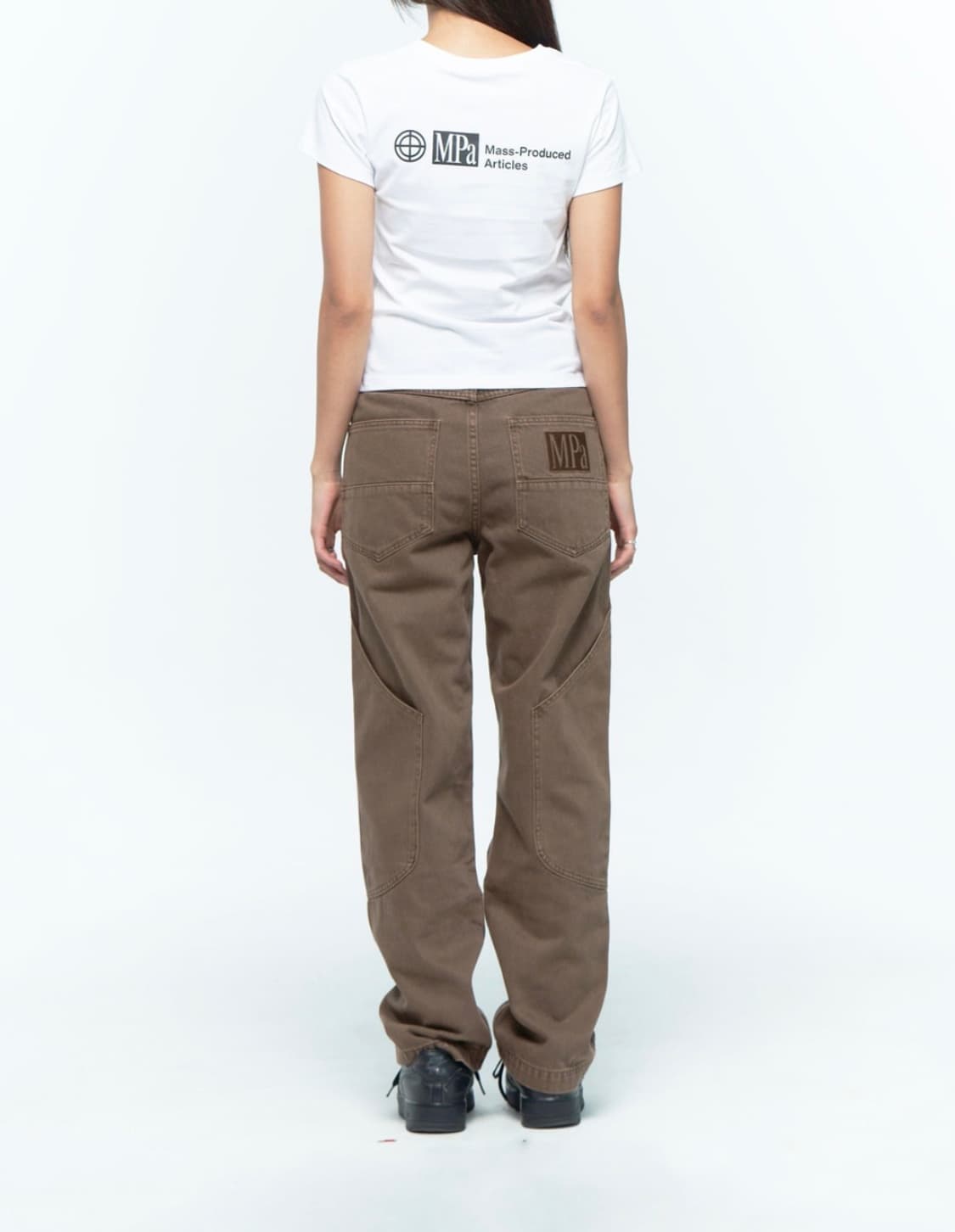 플라스틱프로덕트 MPa CALF POCKET PANTS (BROWN) 상품이미지1