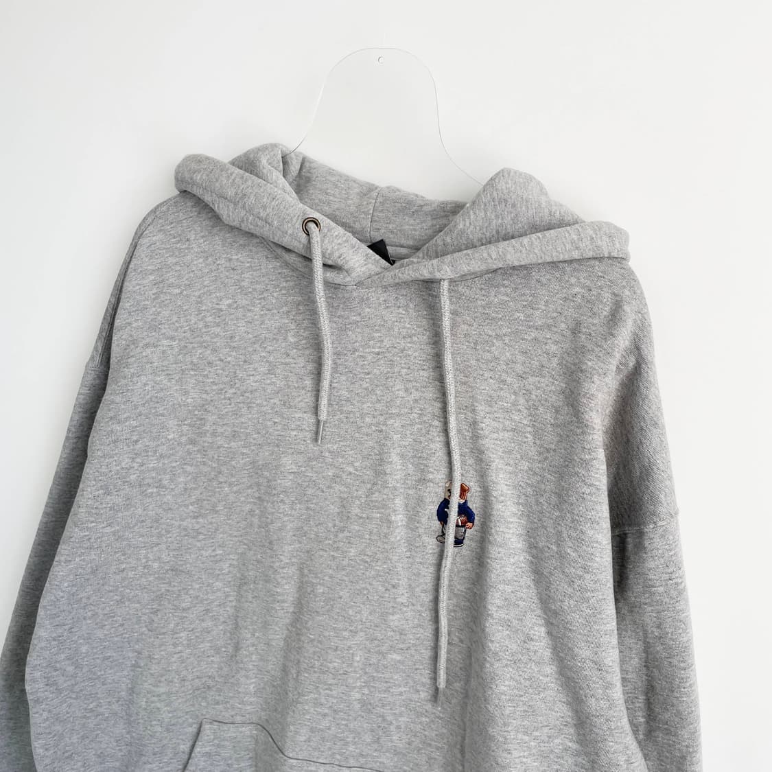 F2 예일(YALE) 스웻 후드 티셔츠 그레이 XL사이즈 상품이미지2
