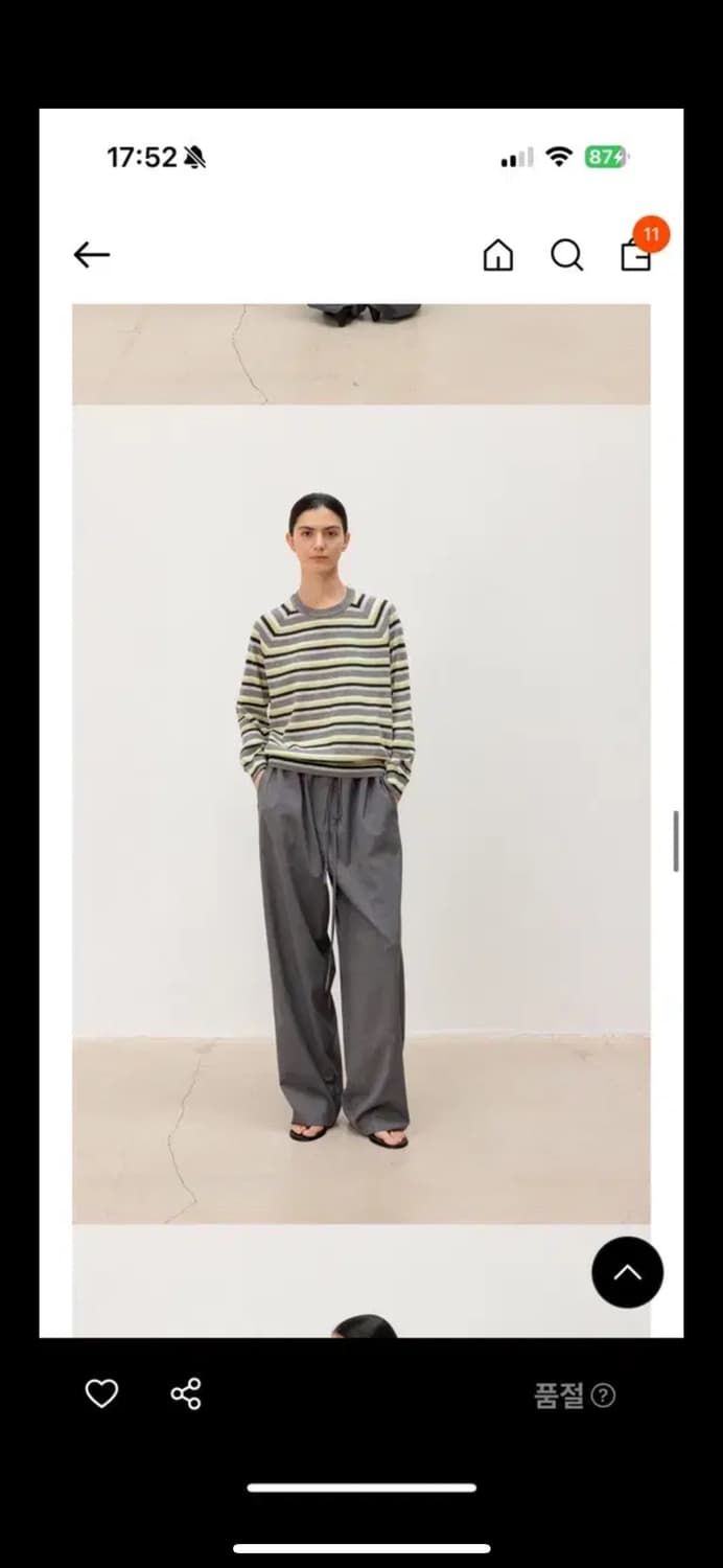 문달 스트링 팬츠 상품이미지1