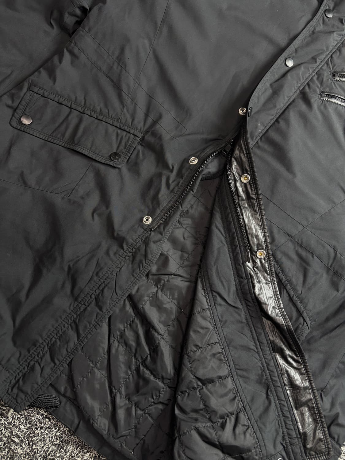 디젤 해체주의 하이넥 유틸리티 투웨이 야상 자켓 3922 상품이미지3