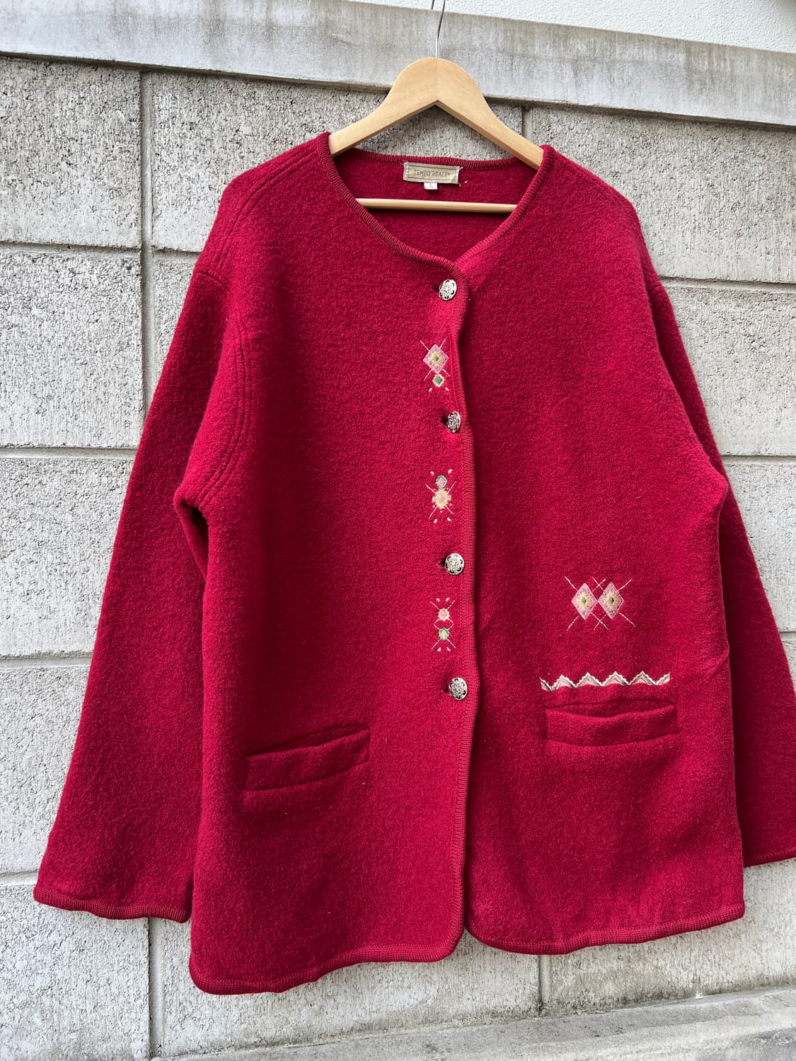 TEMPO REALE BOILED WOOL 빈티지보일드울자켓 상품이미지3