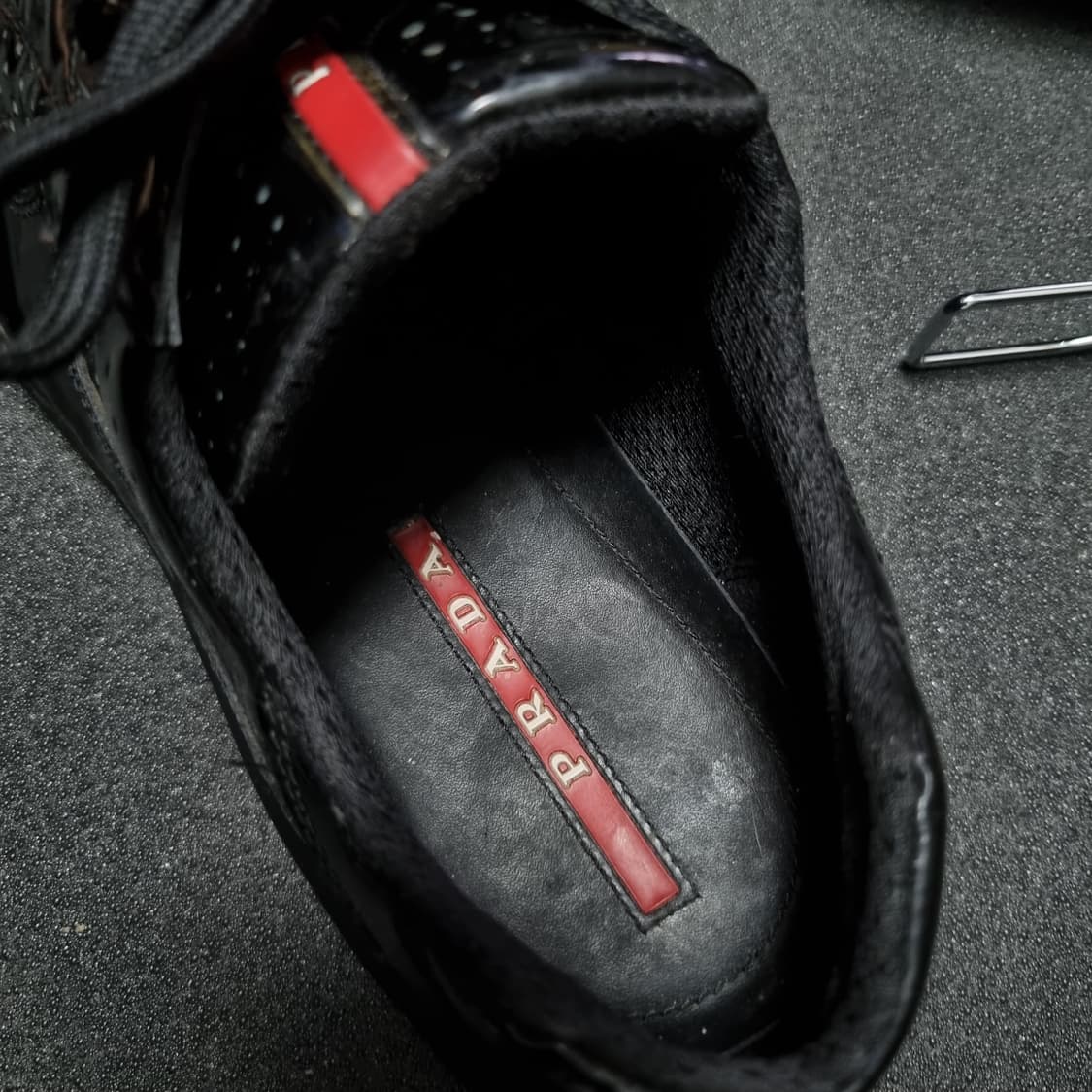 프라다 아메리칸컵 에나멜 uk10.5 상품이미지7