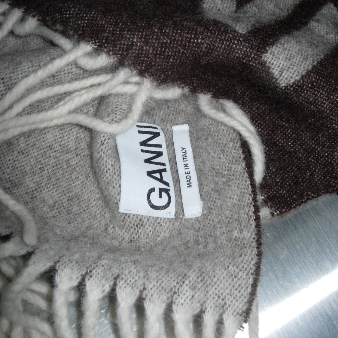 가니 브라운 머플러 상품이미지5