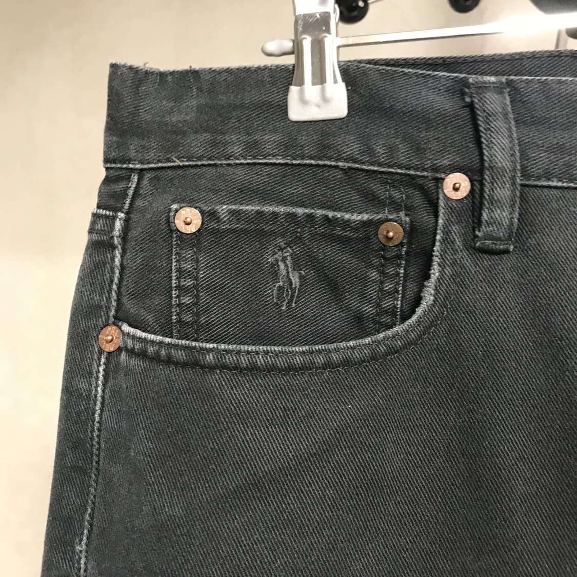 폴로 랄프로렌 블랙 데님 팬츠 32/32 상품이미지5