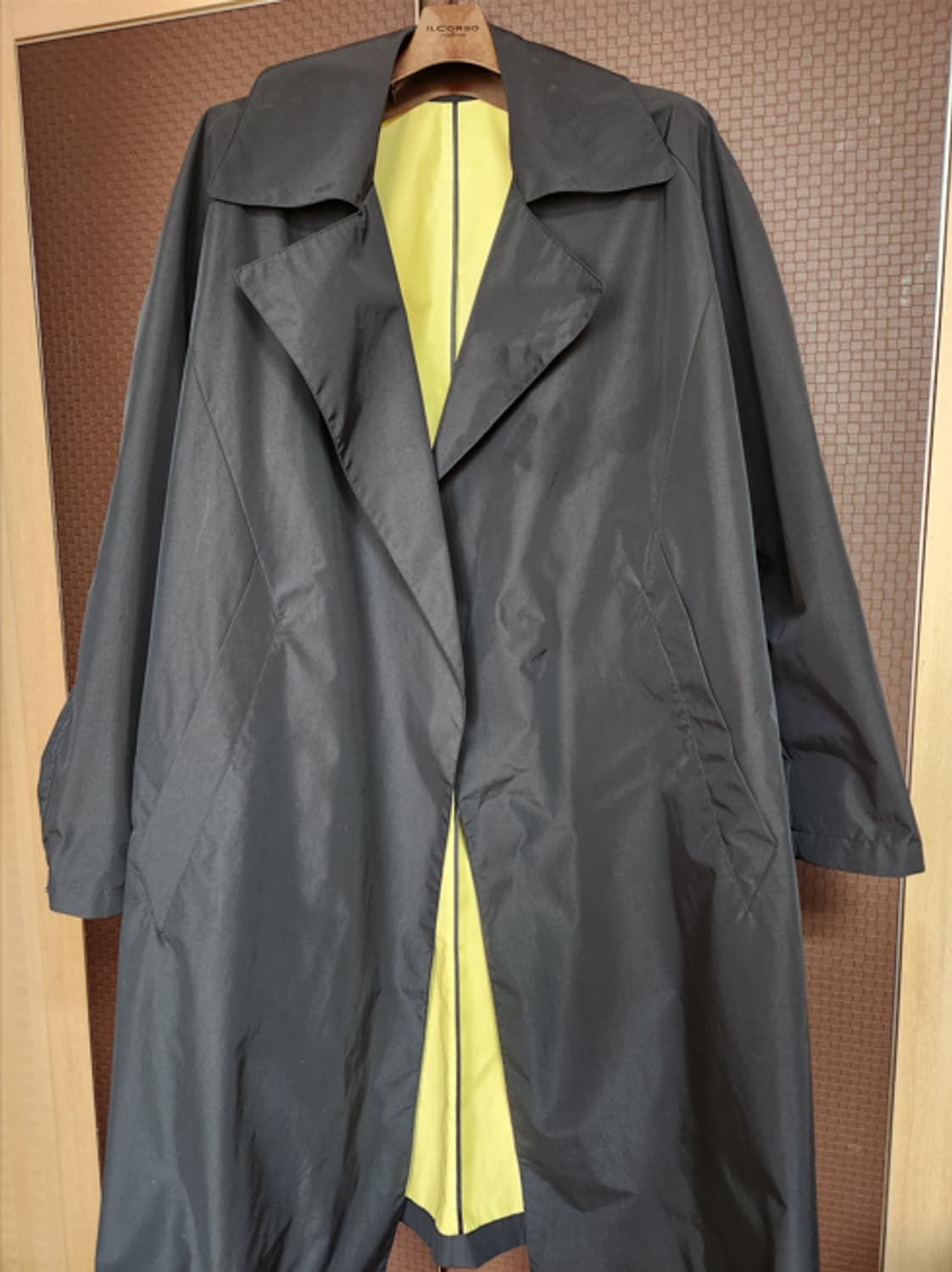 일꼬르소 버튼리스 롱 트렌치 코트 새상품 상품이미지2