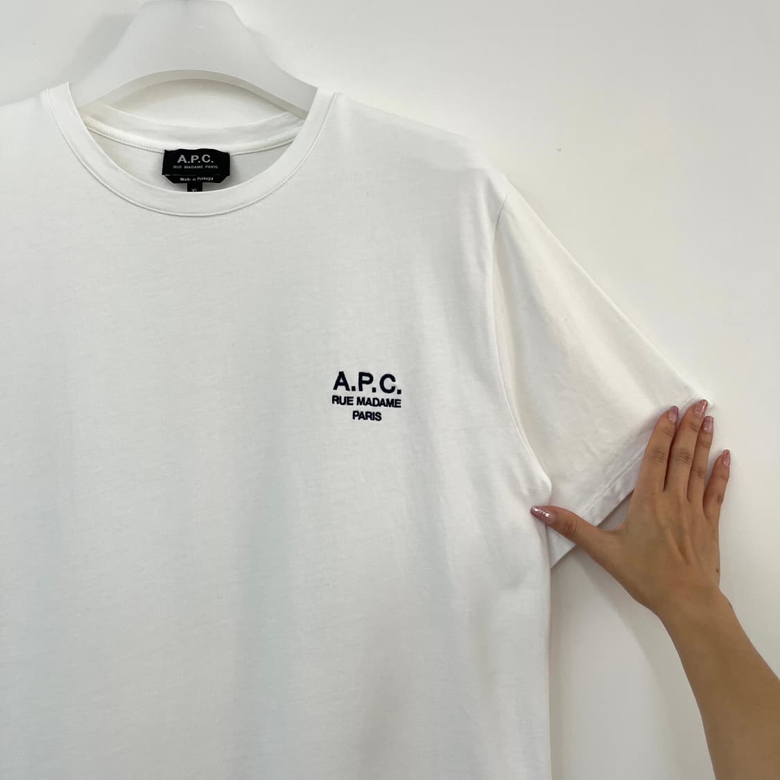 A.P.C. 아페쎄 레이몬드 화이트 반팔 티셔츠 105 상품이미지4