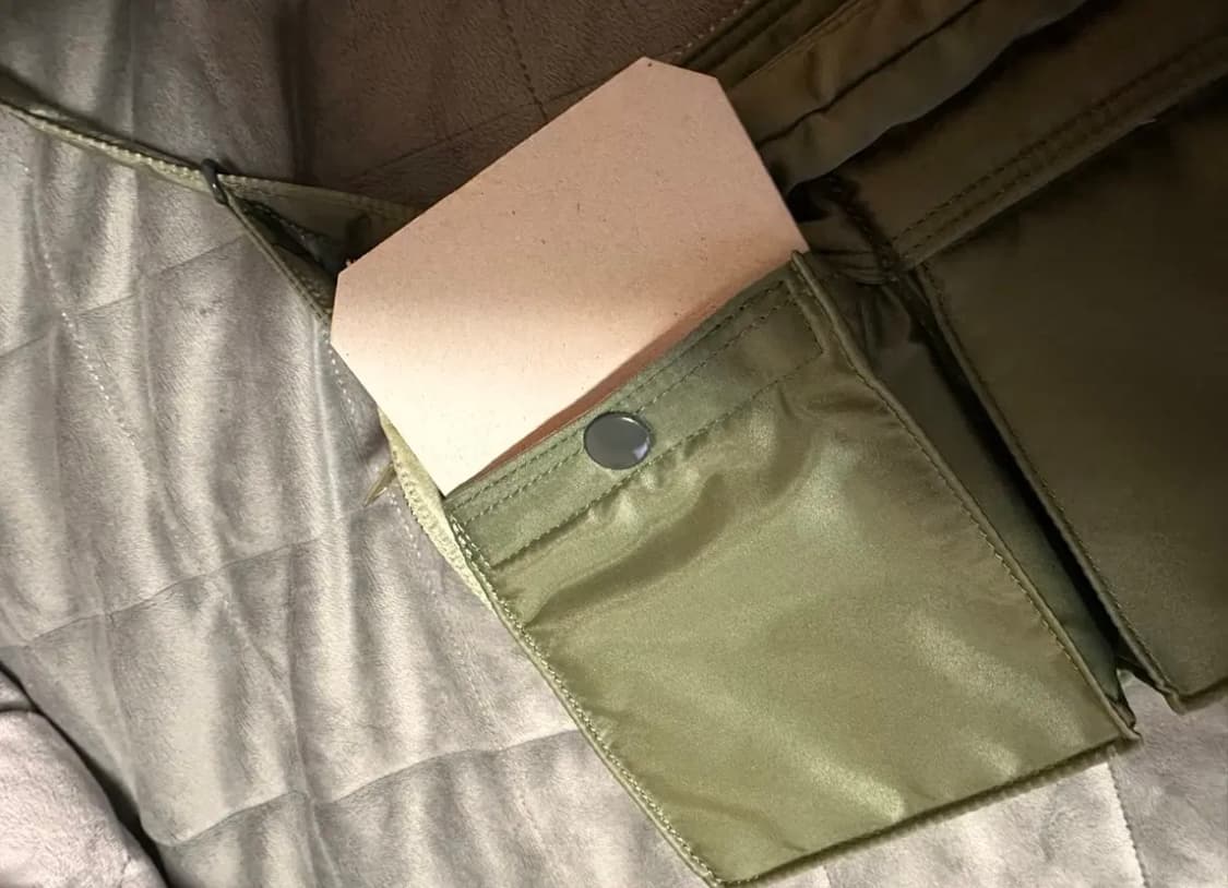 풀구성) 포터 탱커 숄더백 스몰 세이지 그린 상품이미지4