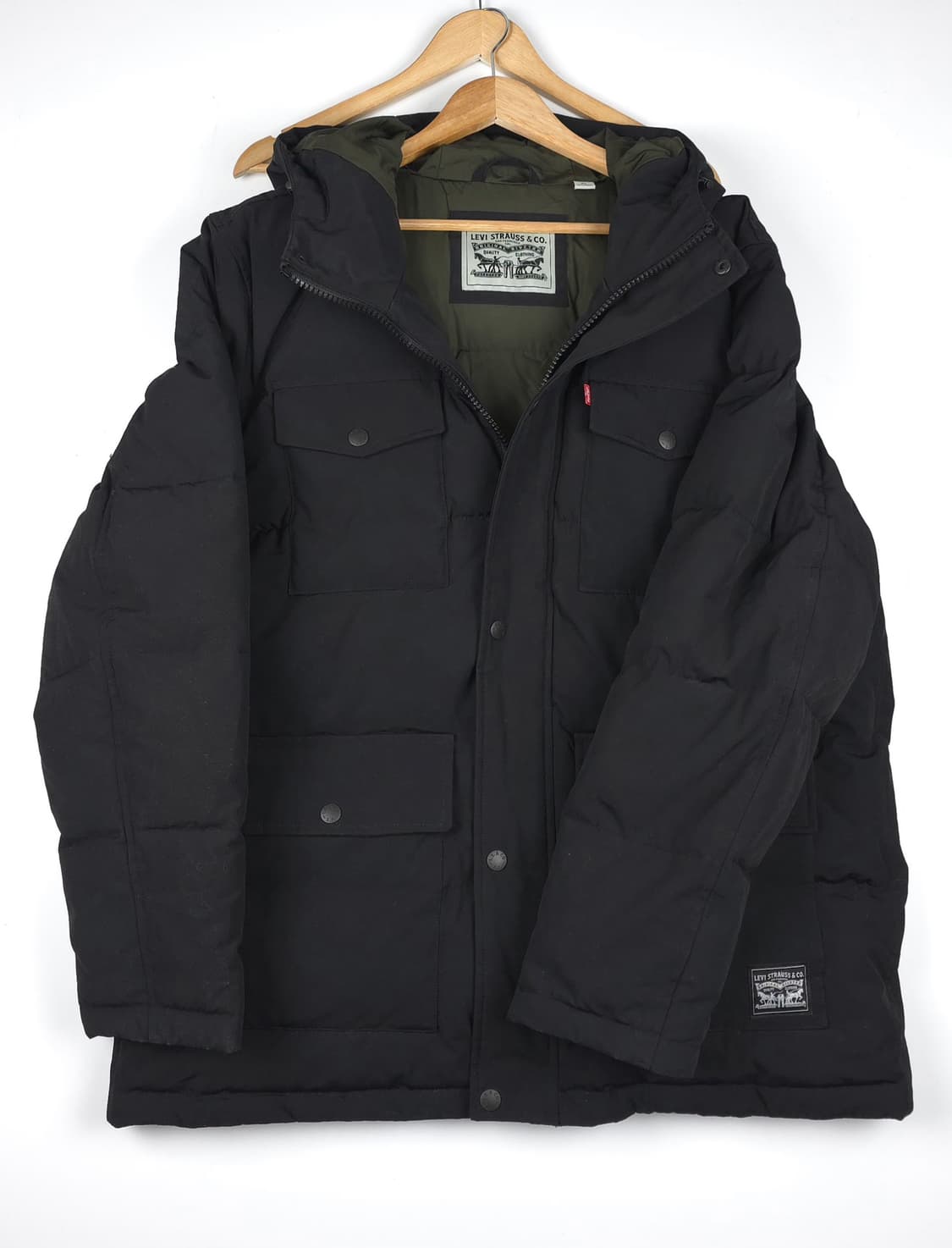 [XL] 리바이스 퀼티드 퍼포먼스 파카 상품이미지1