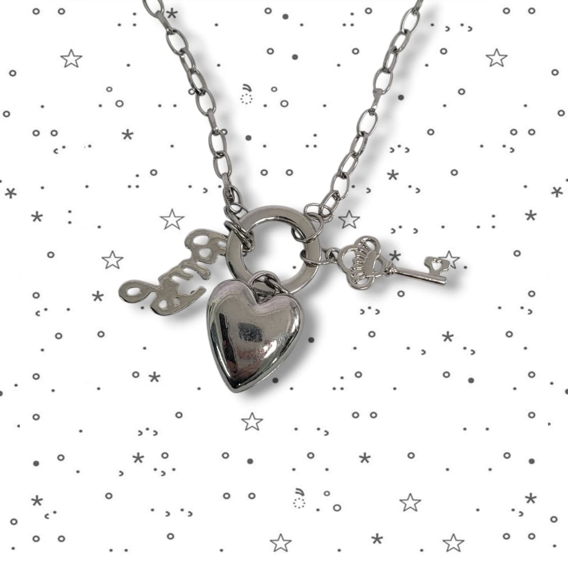 Juicy Couture 하트 실버 목걸이 상품이미지3