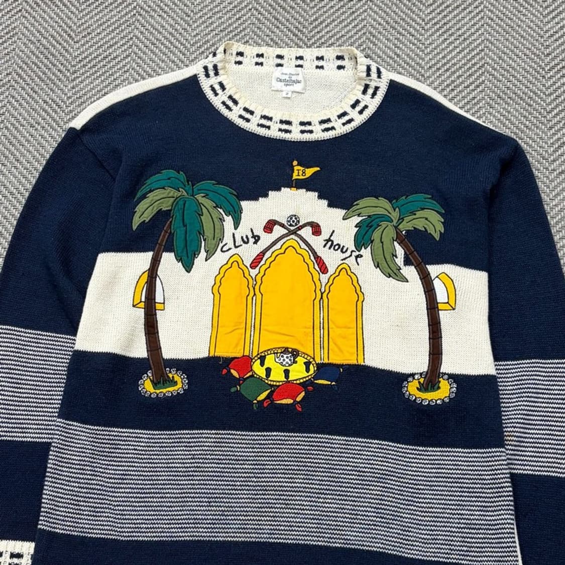 카스텔바쟉 그래픽 니트 v1944 상품이미지3