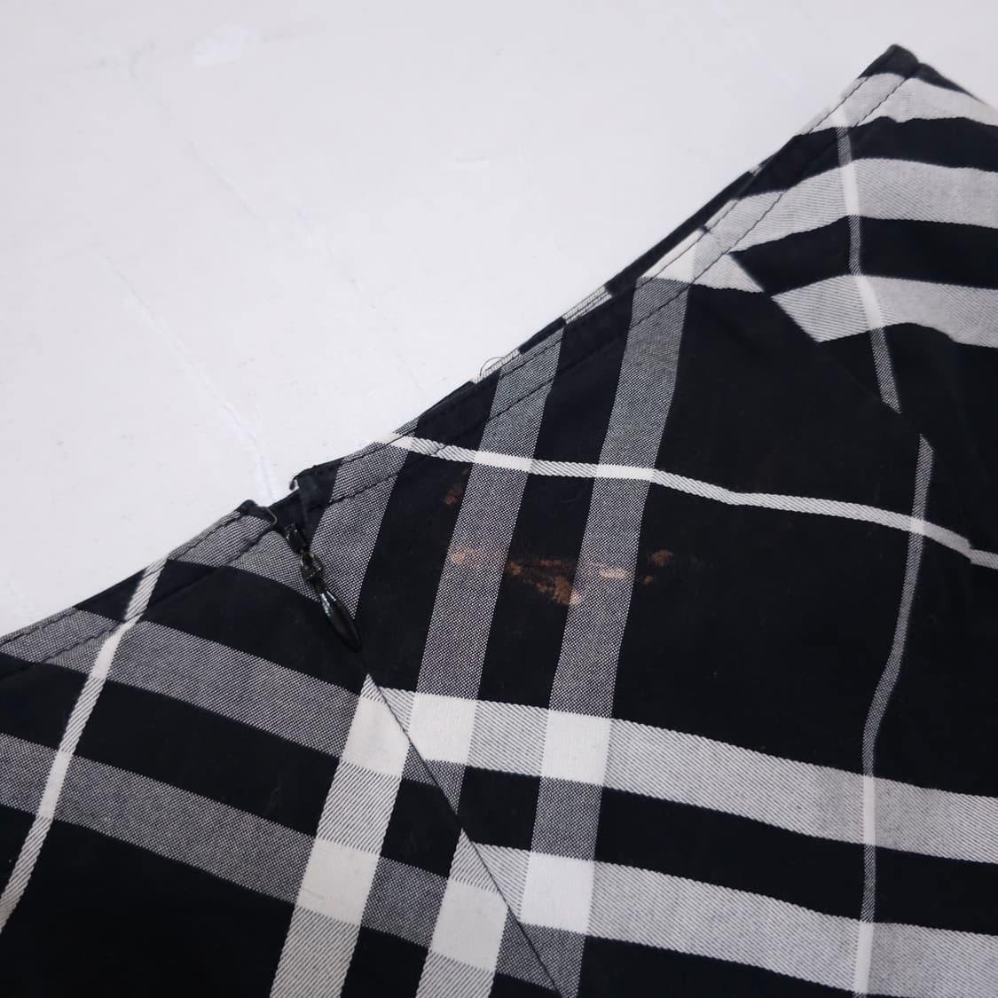 버버리 블루라벨 블랙체크 스커트 상품이미지6
