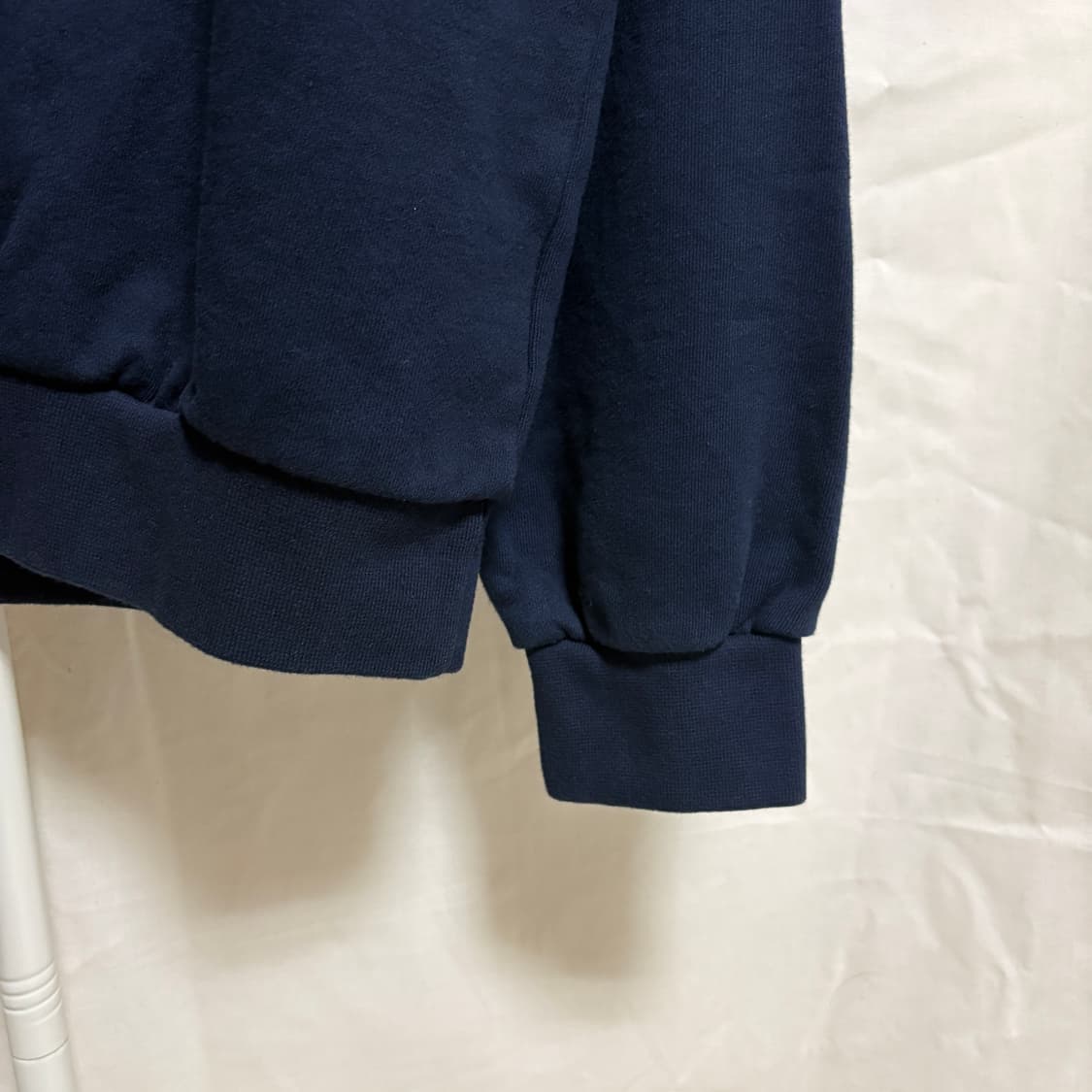 듀테로 모크넥 맨투맨 스웻셔츠 / 네이비, L 상품이미지6