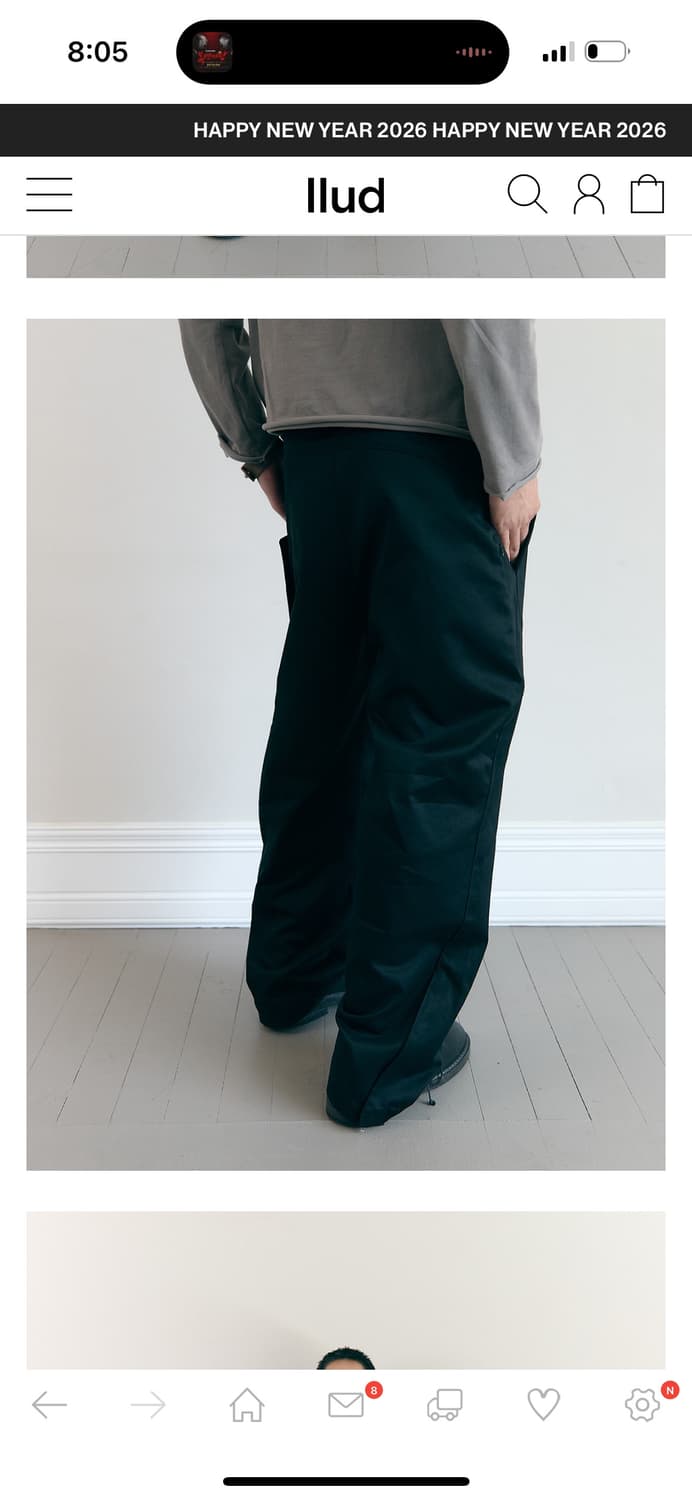 러드 다이애그널 팬츠 상품이미지1