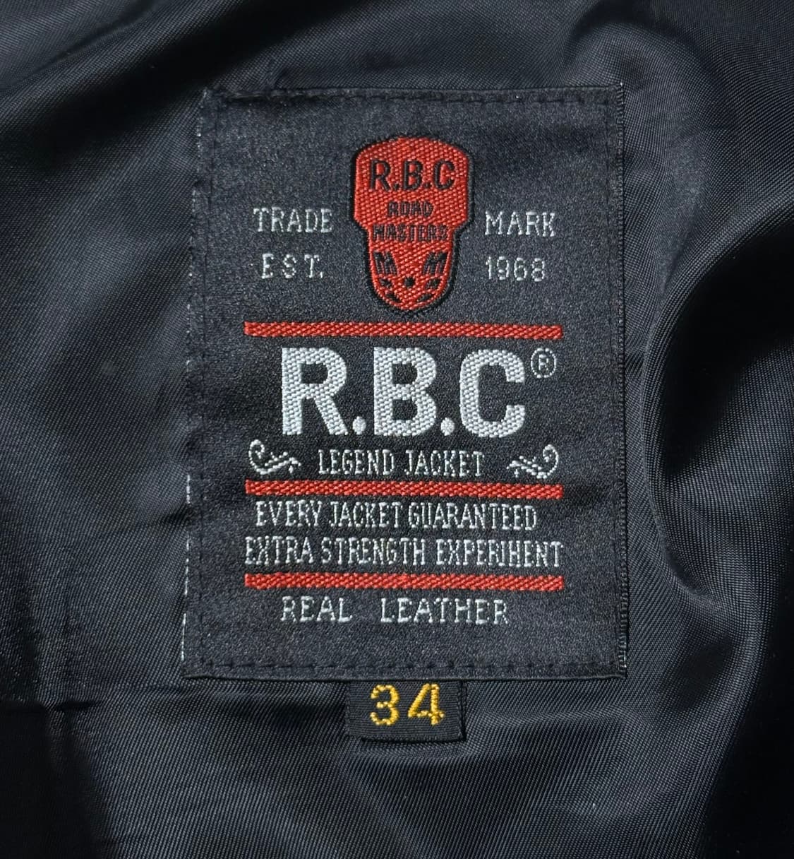 RBC 카우하이드 헤비 레더 팬츠 상품이미지5