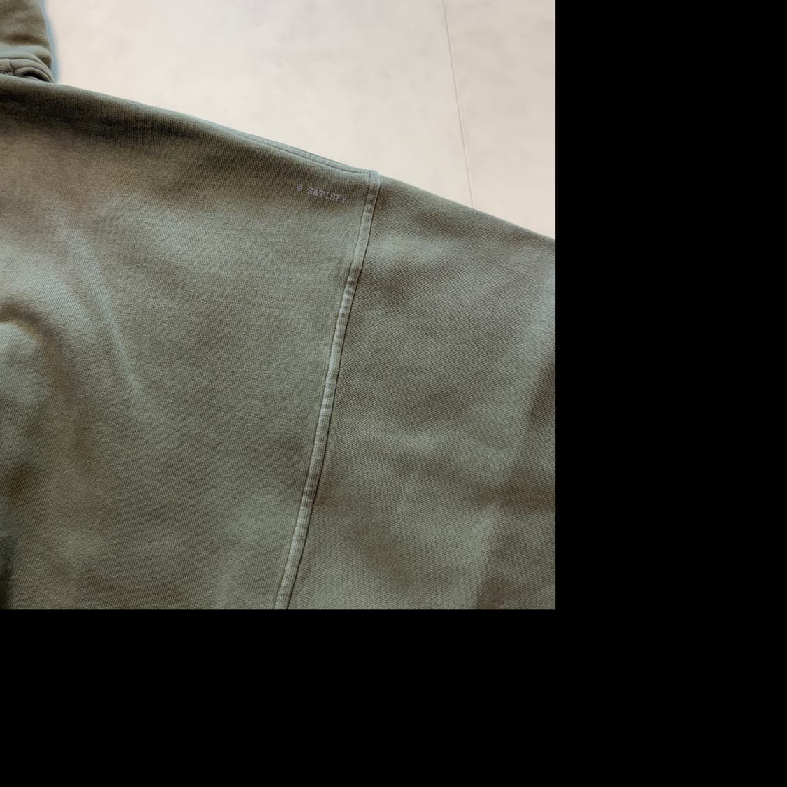 새티스파이 소프트셀 후디 선블리치드 밀리터리 올리브 상품이미지6