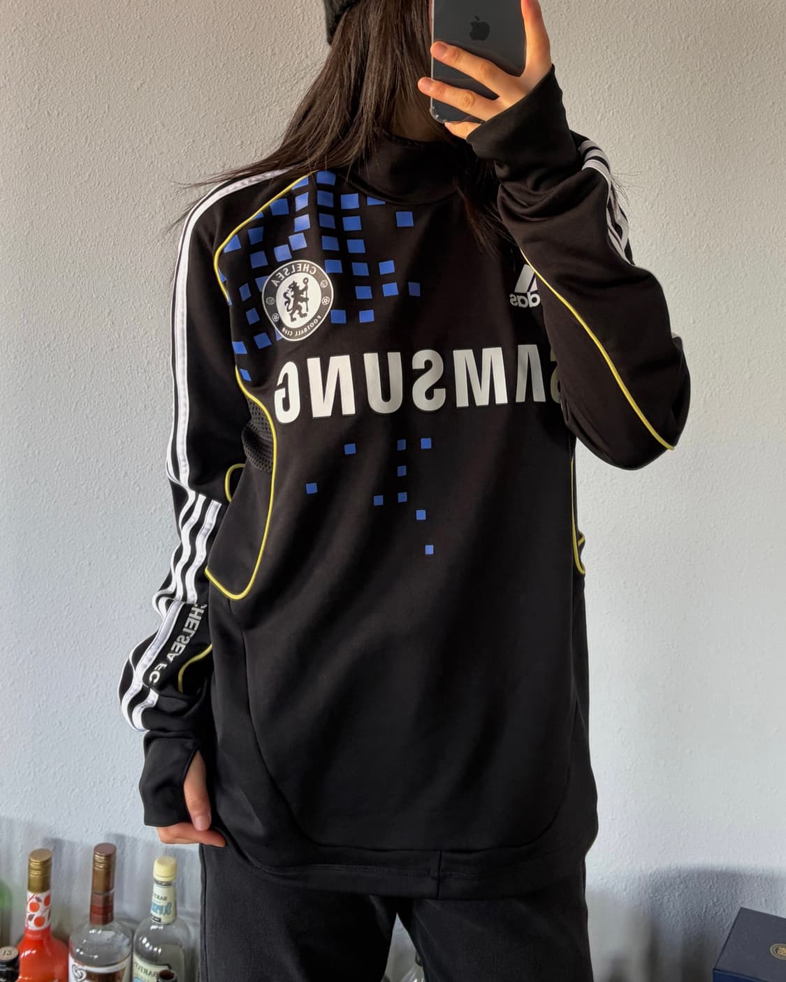 [M]아디다스 첼시 삼성 11-12 트레이닝 드릴탑 상품이미지1