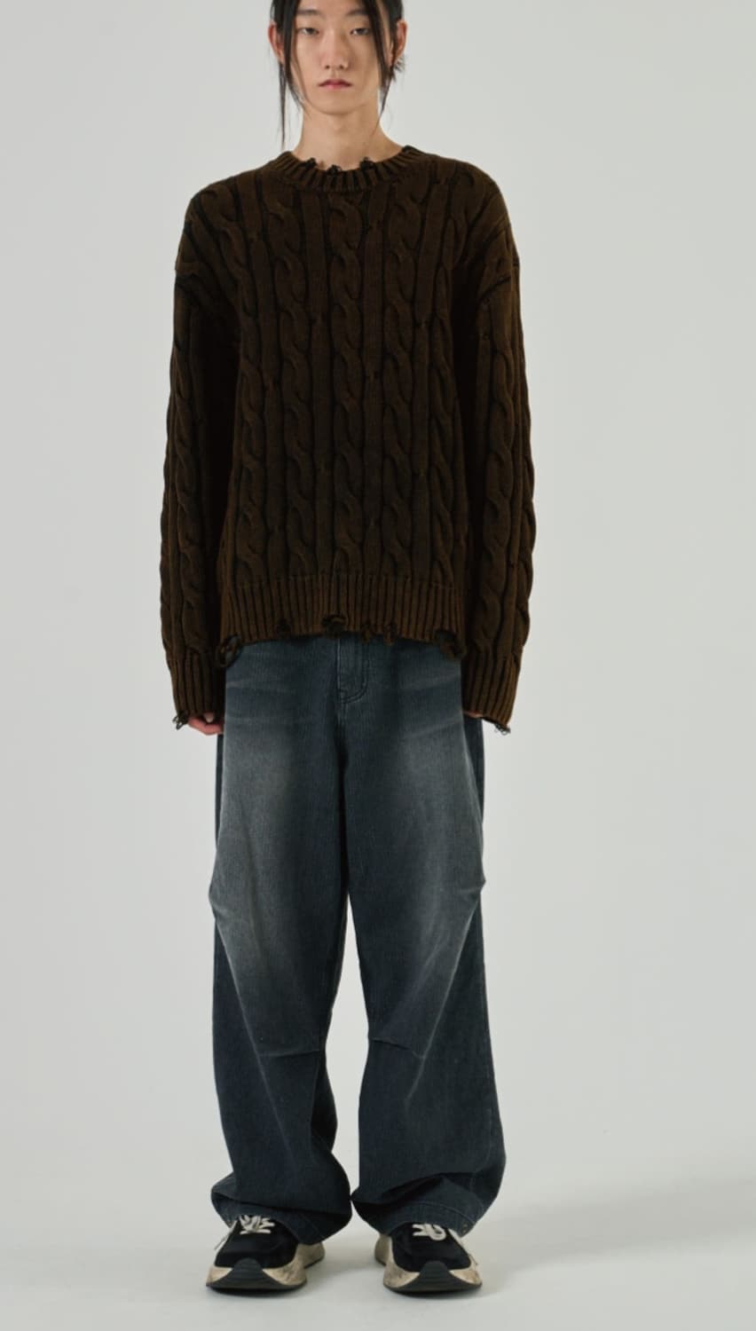 ETCE 리버시블 니트 상품이미지1