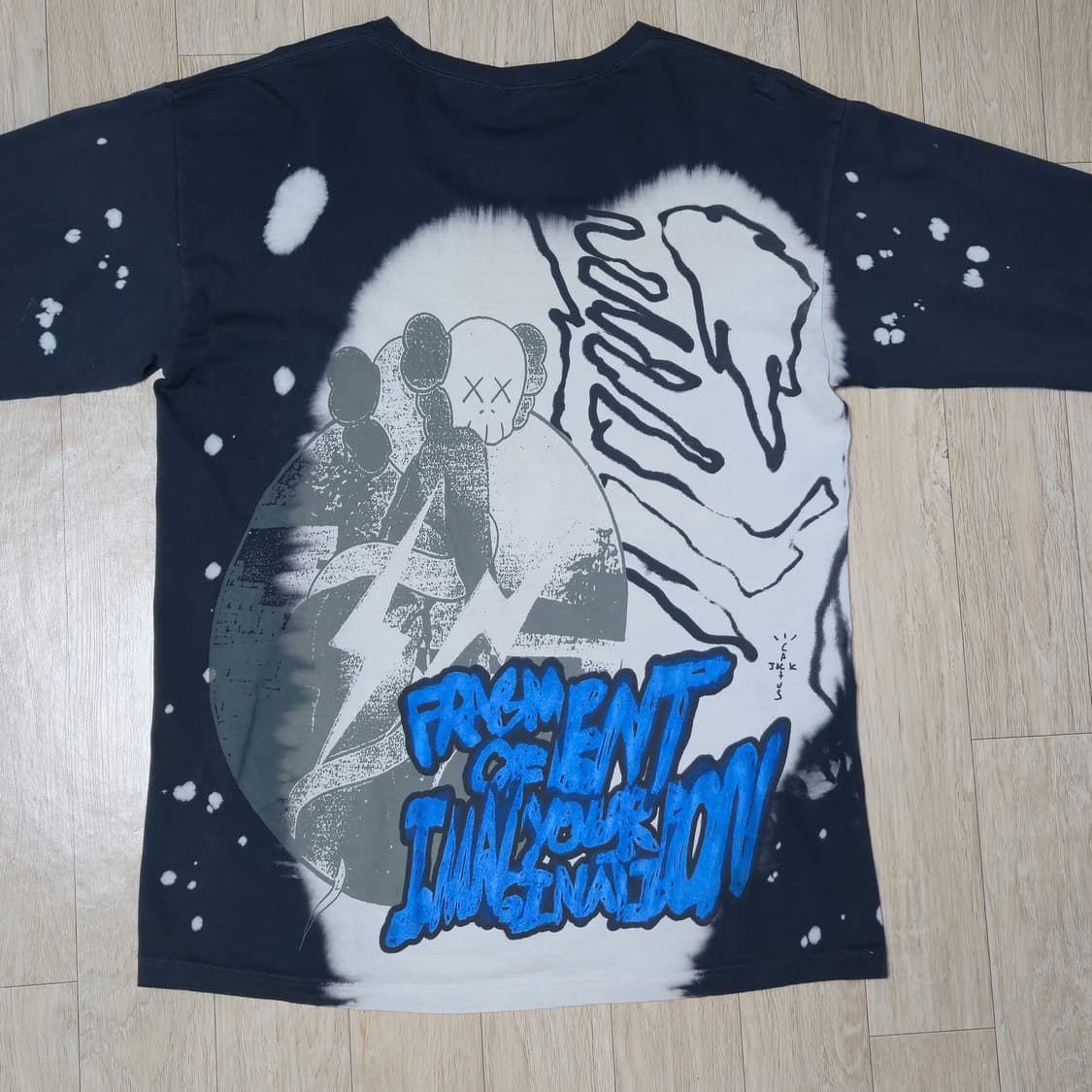 L) 트레비스스캇 x 카우스 x 프라그먼트 긴팔티셔츠 롱슬리브 상품이미지3