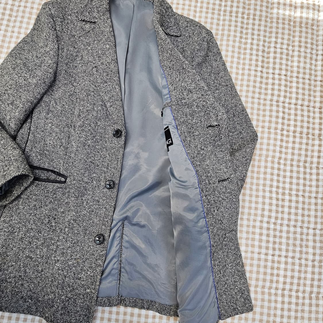 TNGT 모직 코트 남자100 상품이미지5