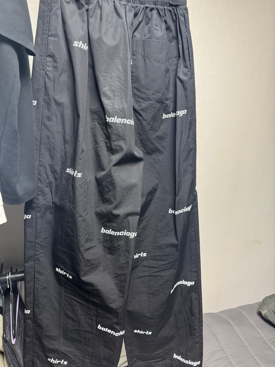 발렌시아가 레터링 팬츠 size 44 상품이미지2