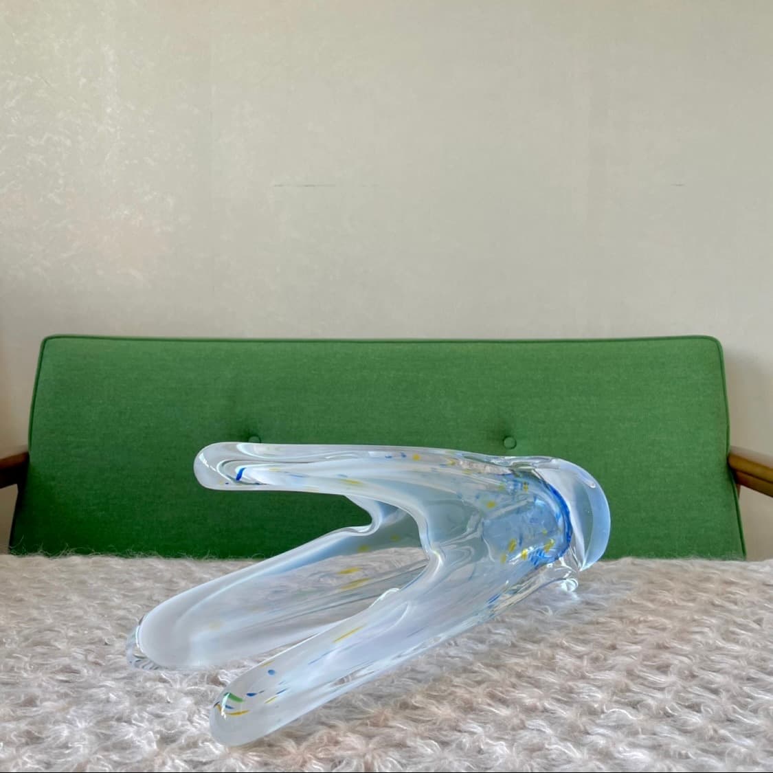 [빈티지 화병] 70’s vintage 블로잉 글라스 유리 화병 상품이미지5