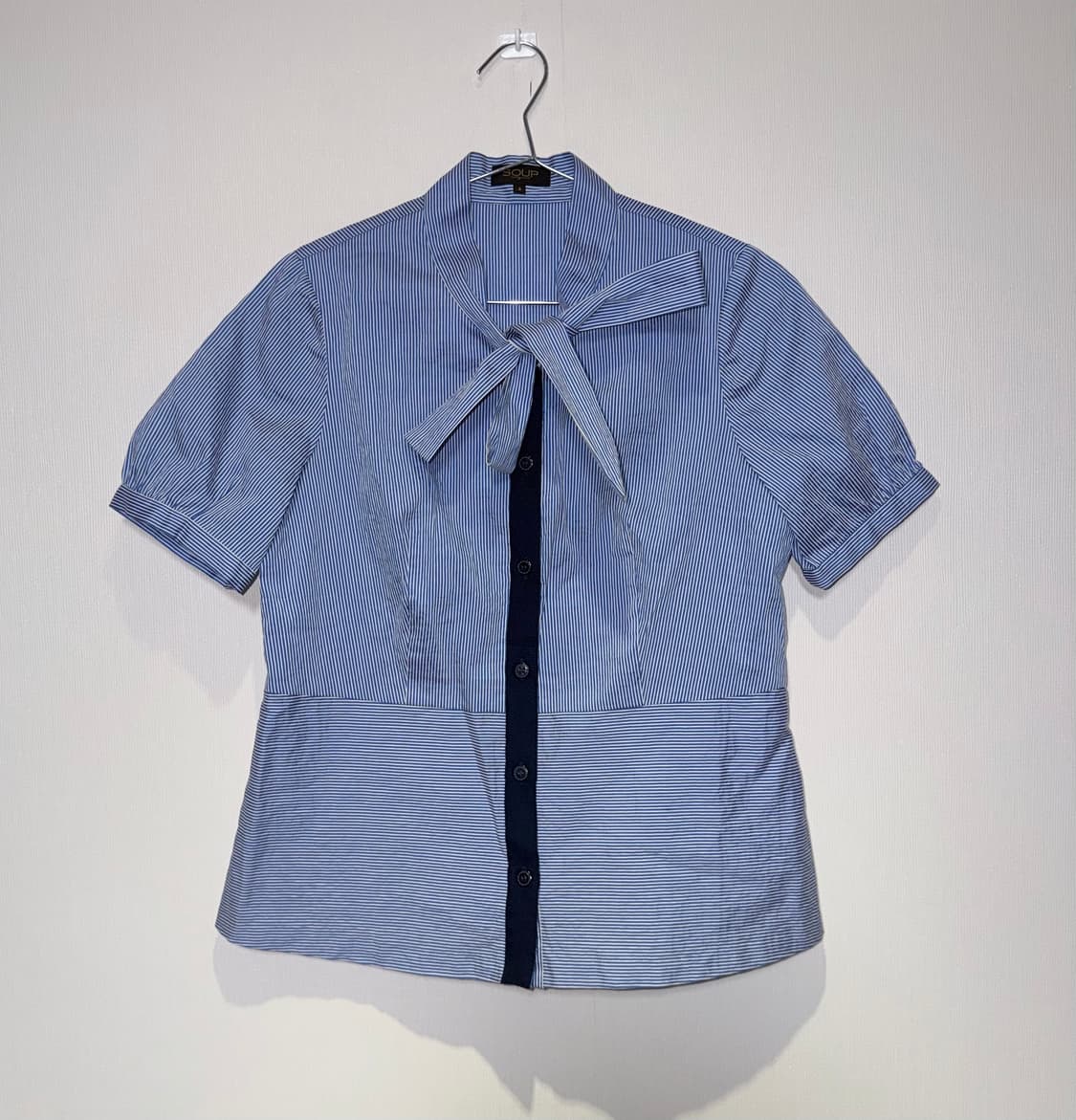 Stripe geek blue top 상품이미지2