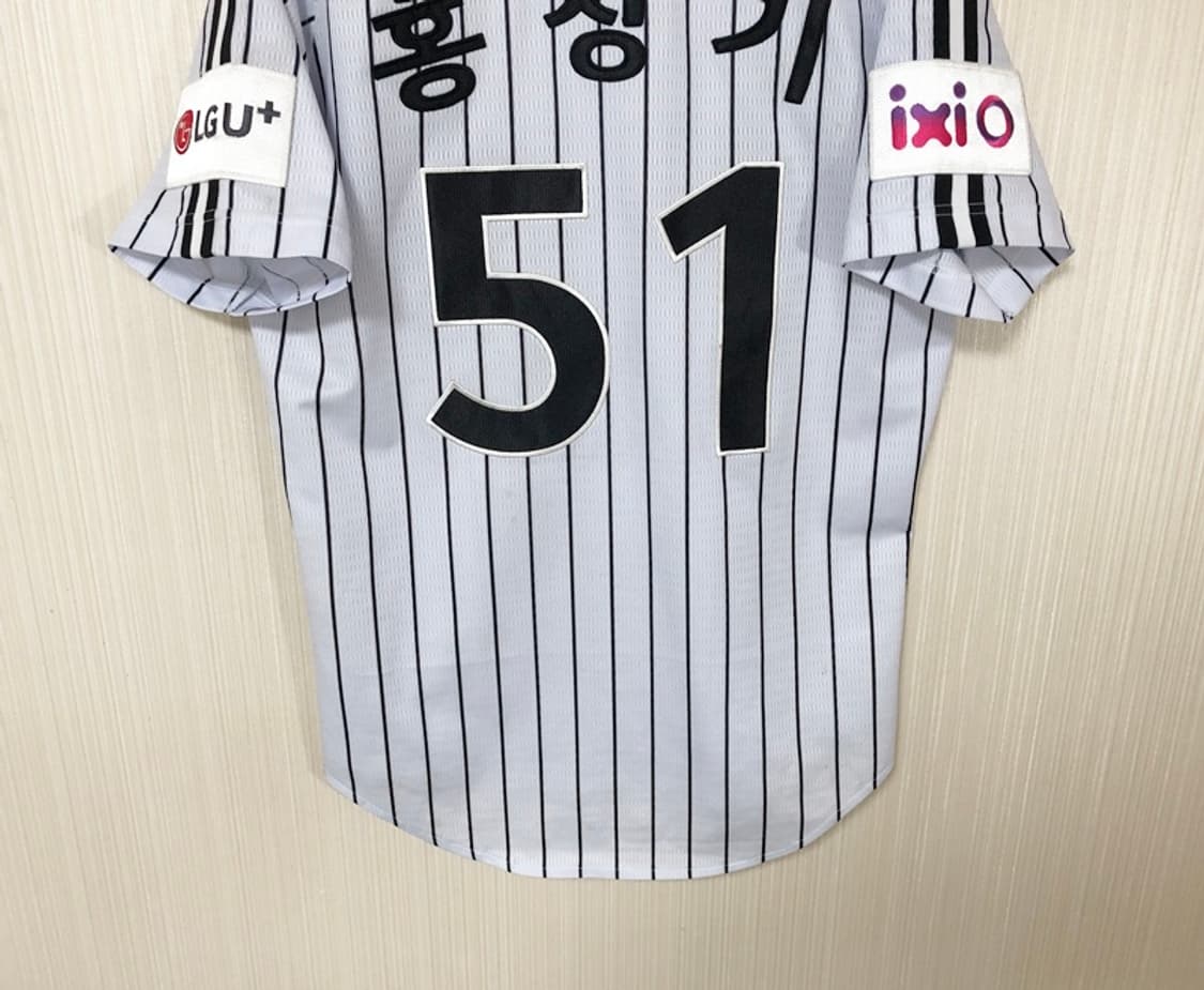 KBO 프로스펙스 LG트윈스 어센틱 홈유니폼/져지 95 #51 홍창기 상품이미지10
