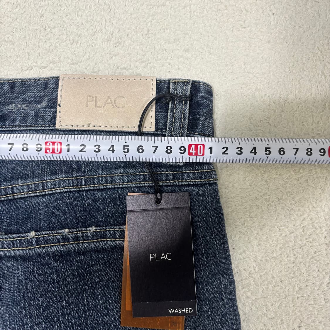 32 PLAC 스트레이트 데님 팬츠(새상품) 1210-2 상품이미지7