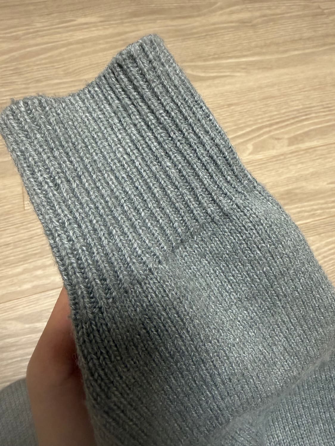 미세키서울 로고니트 그레이 상품이미지2