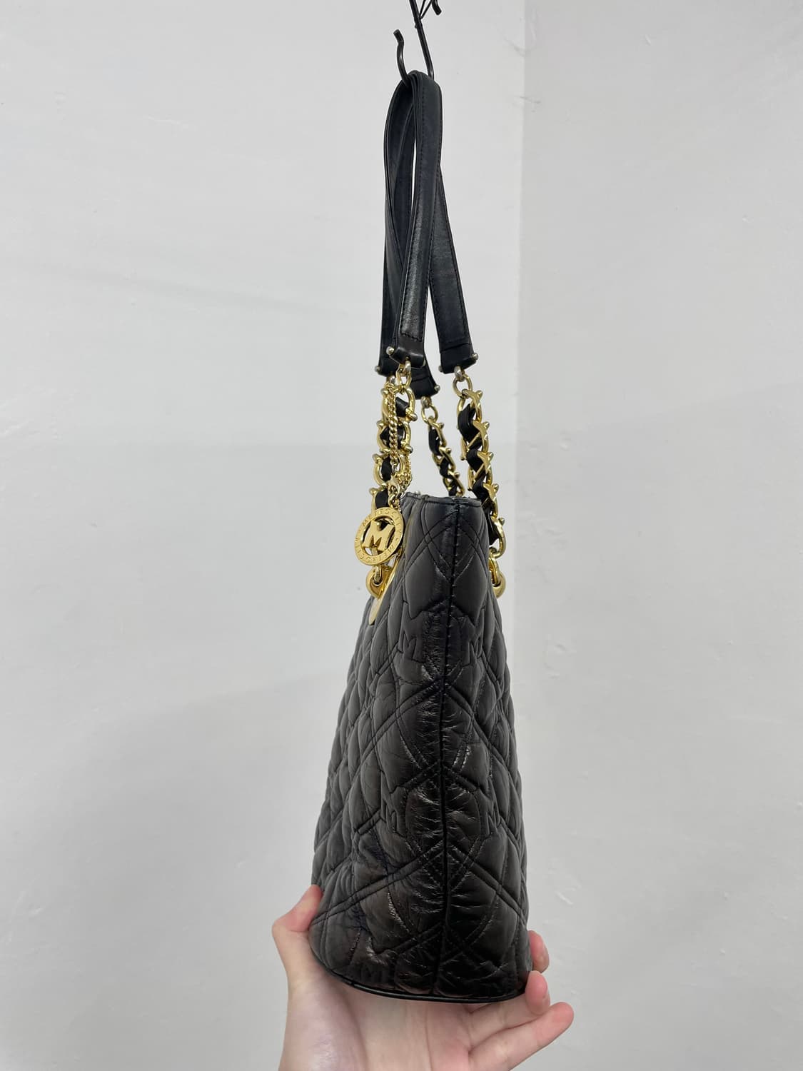 메트로시티 갸루 퀼팅 체인 태슬백  상품이미지7