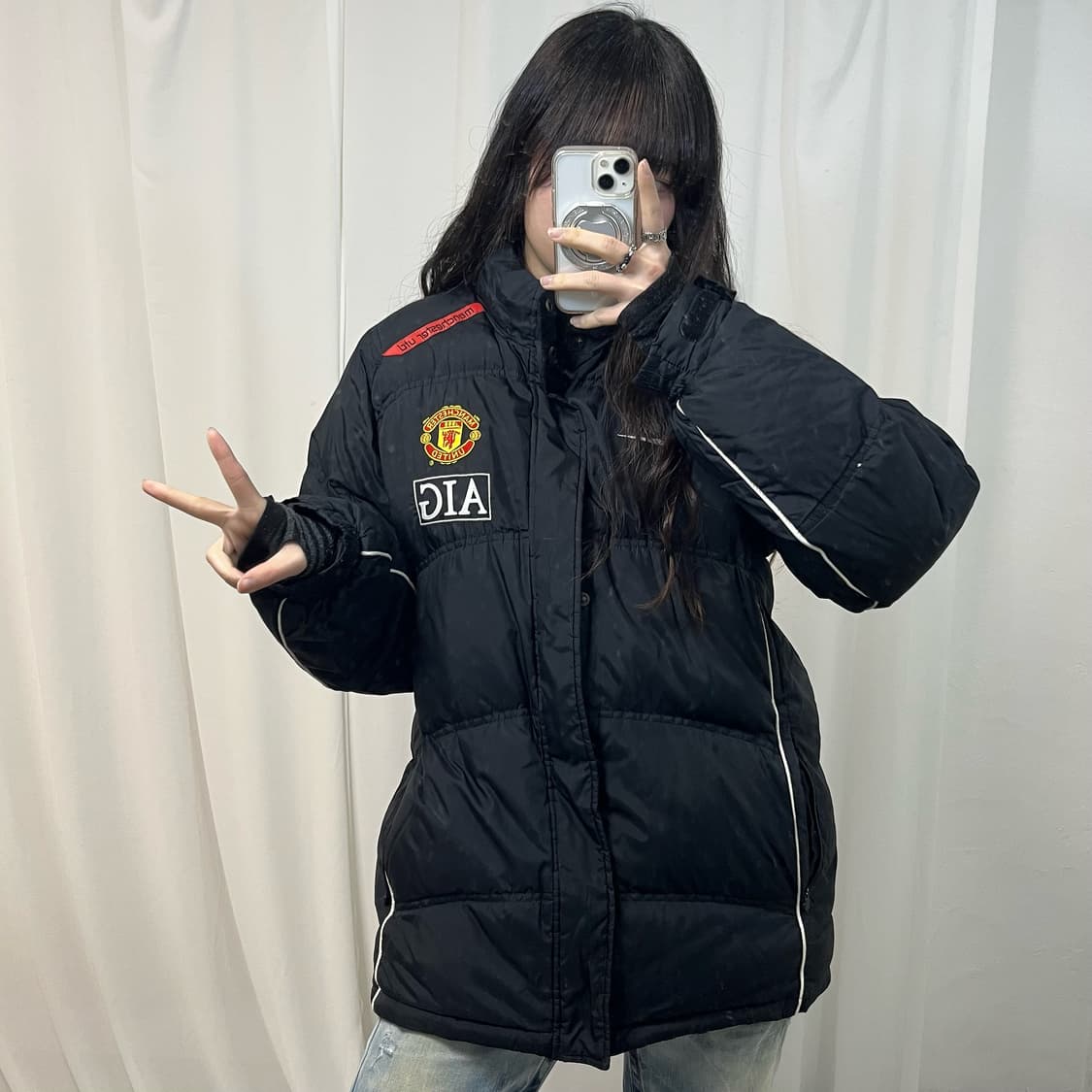 Nike Black Manchester United Padding  상품이미지2