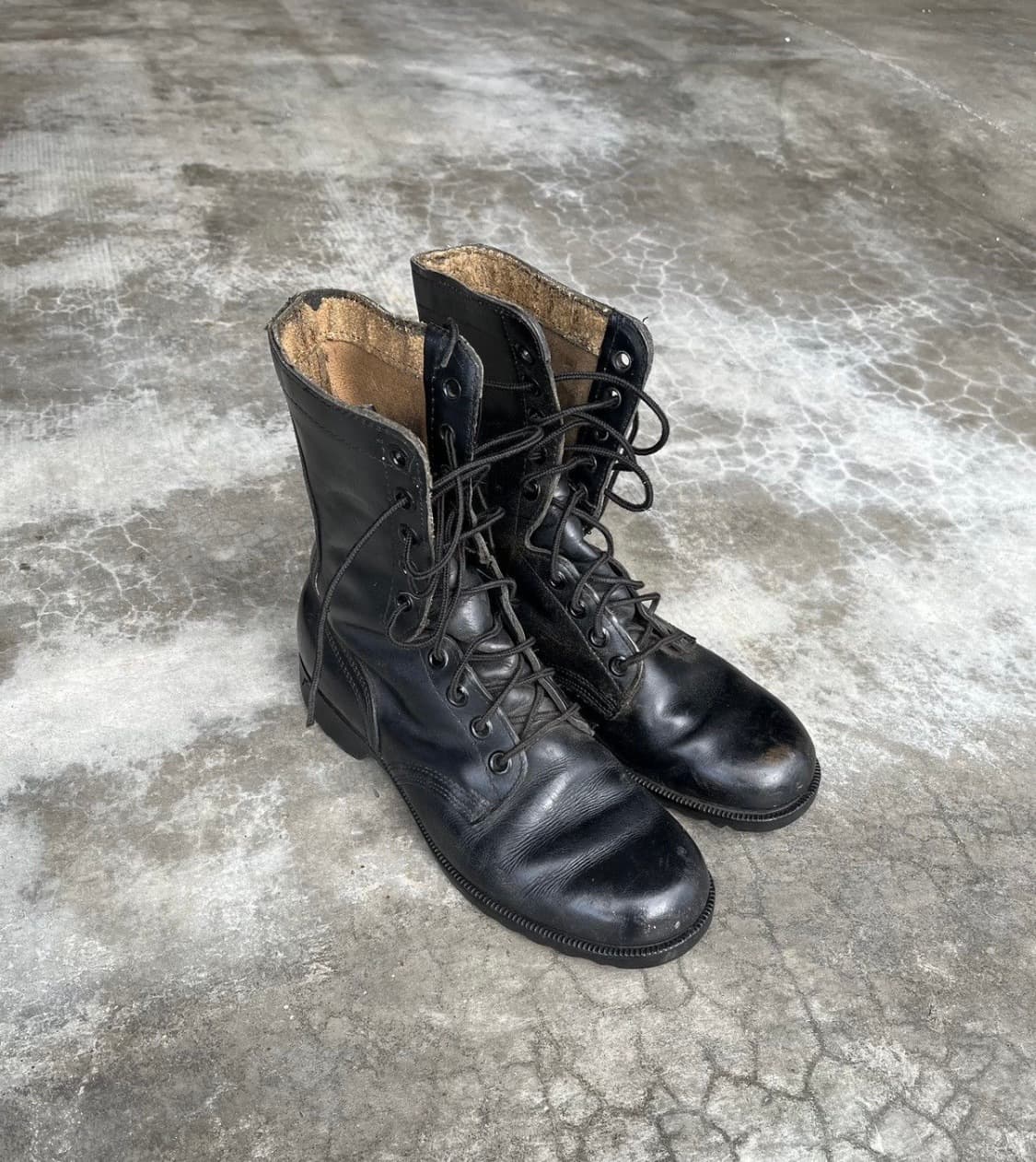 80’s 빈티지 밀리터리 컴뱃 부츠 상품이미지1