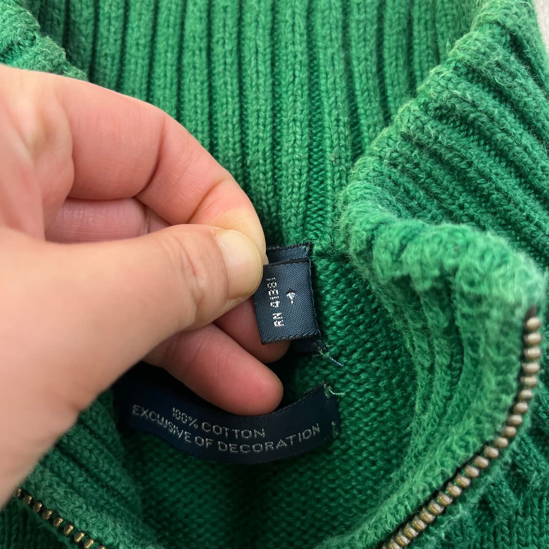 100 폴로랄프로렌 반집업 니트  상품이미지5