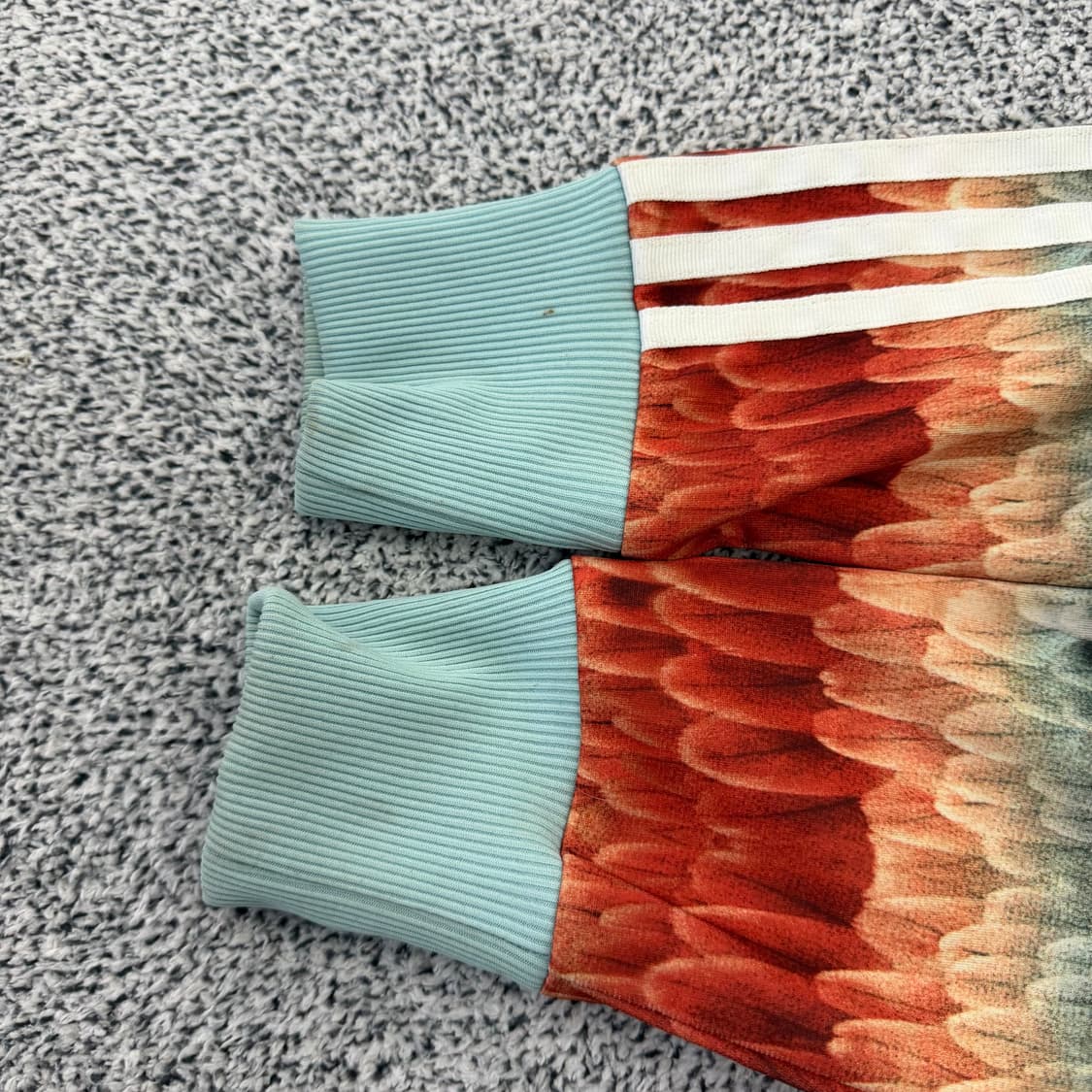 90 아디다스 여성 패턴 져지 세트 0130H1 상품이미지4