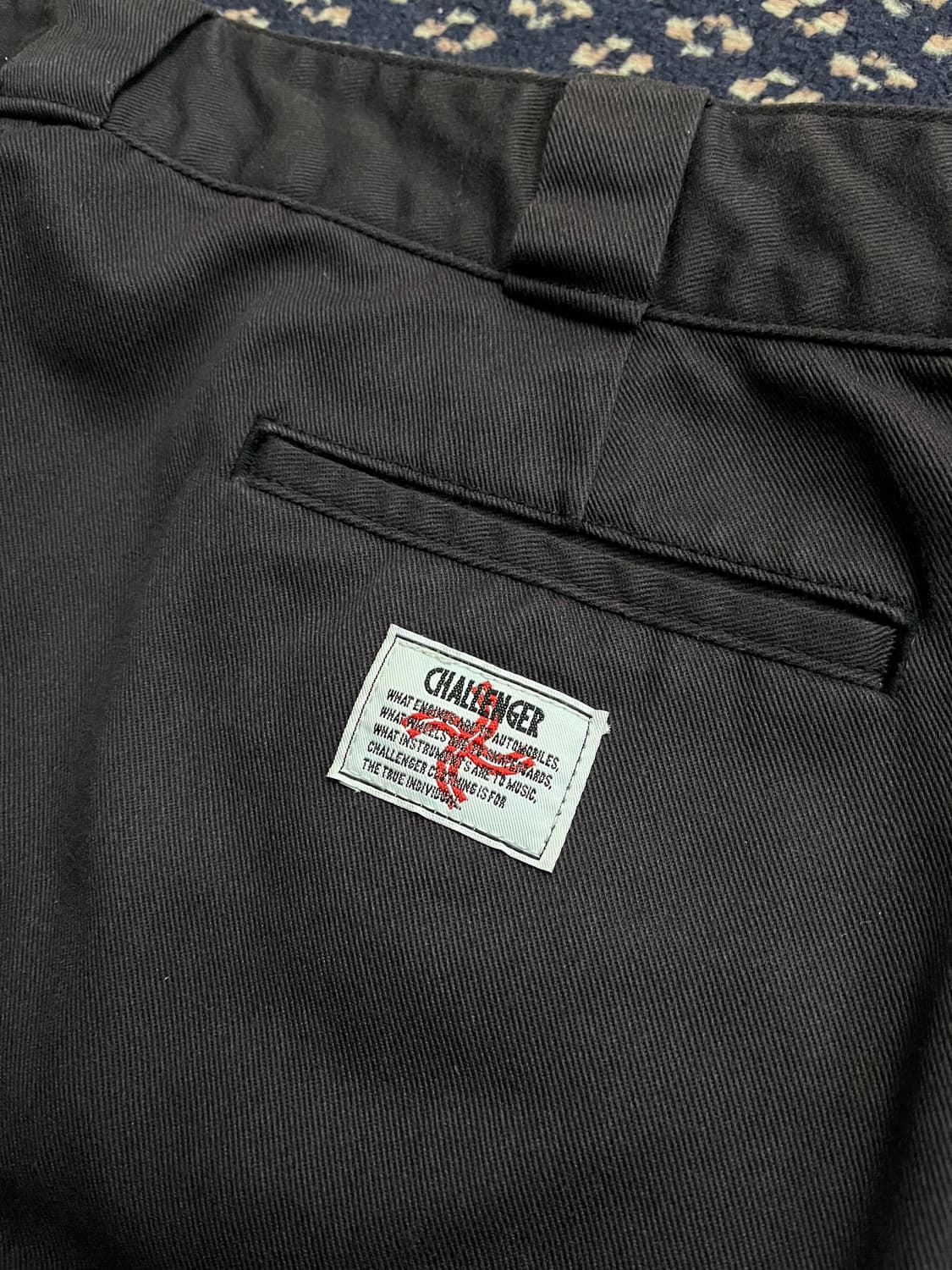 챌린저 코튼 트윌 워크팬츠 상품이미지8