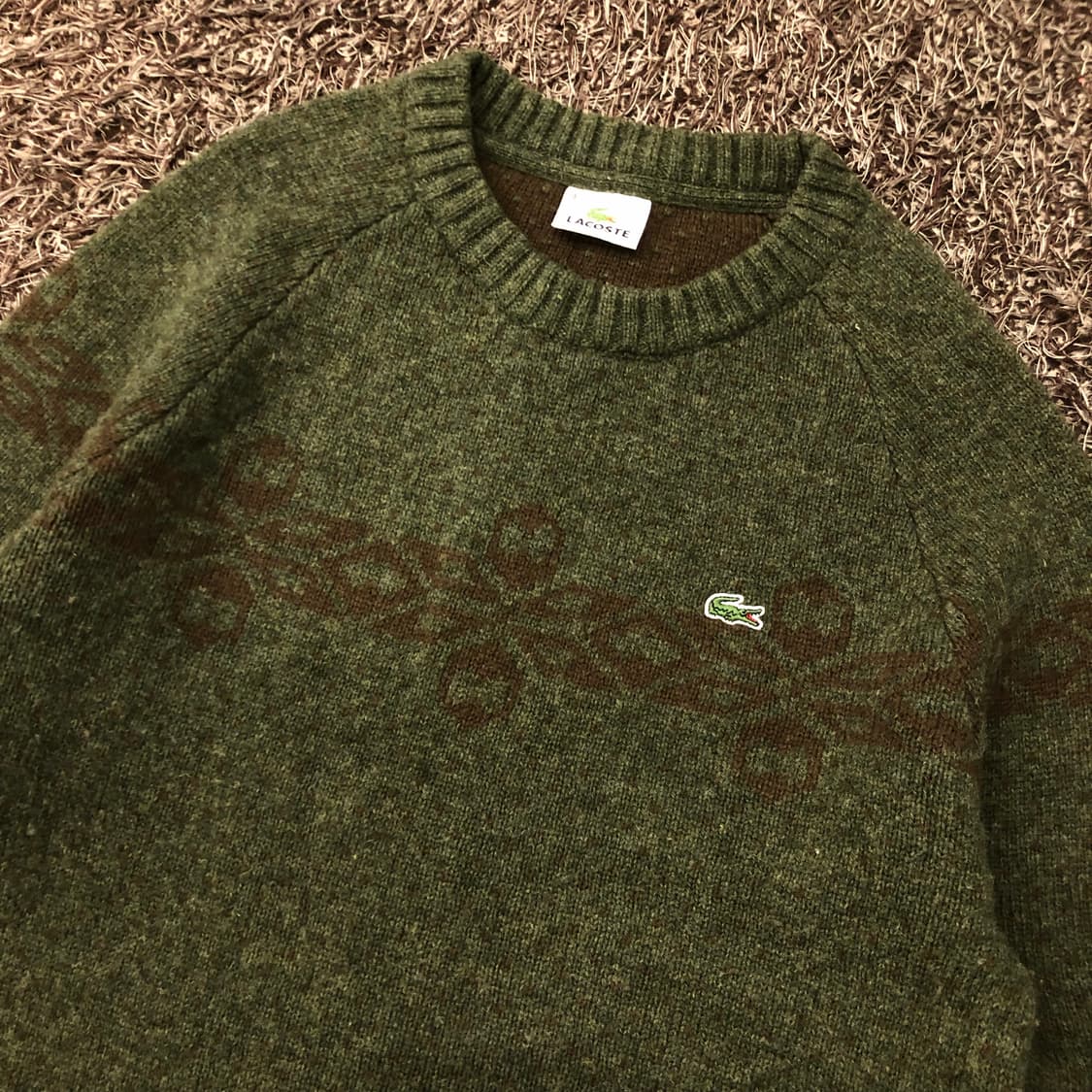 100 라코스테 울 니트 스웨터 상품이미지3