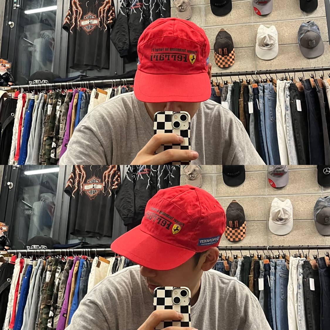 90s 페라리 F1 레이싱 볼캡 상품이미지8
