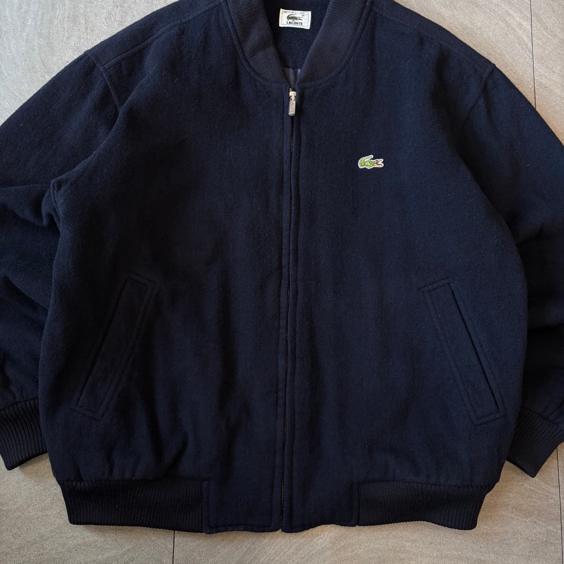 라코스테 서광제조 울 네이비 블루종 자켓 상품이미지4