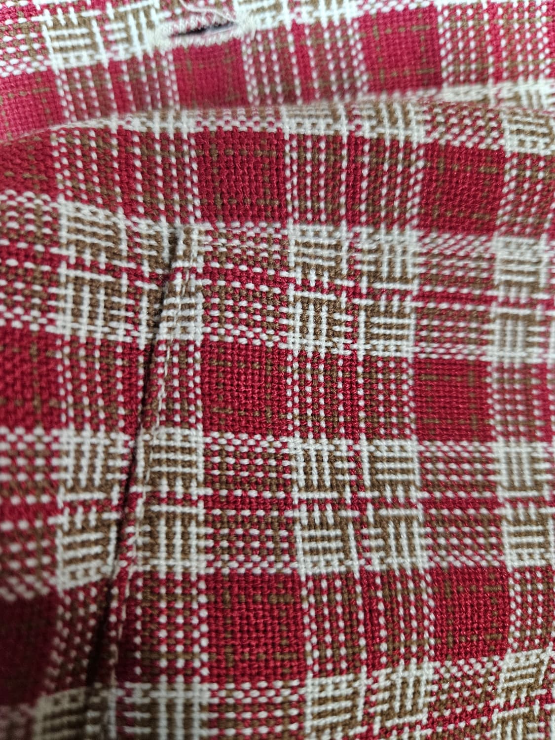 레드 체크 셔츠 상품이미지3