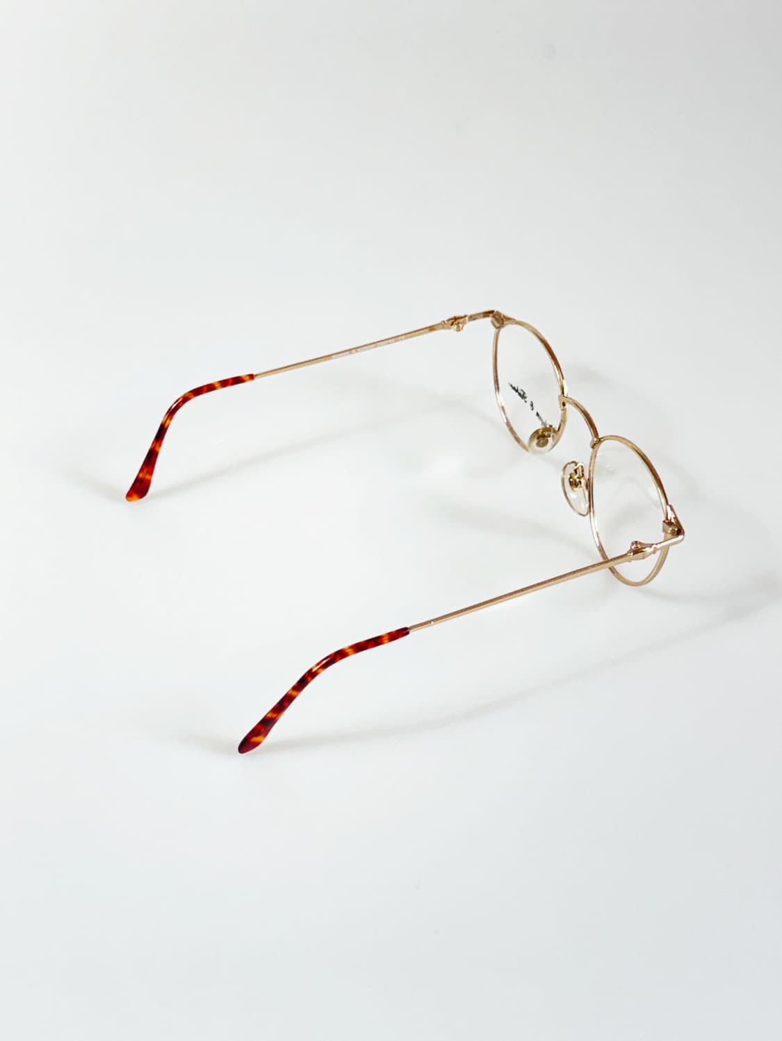 90s 독일제 Wagner & Kuhner 클래식 라운드 빈티지 안경 상품이미지4