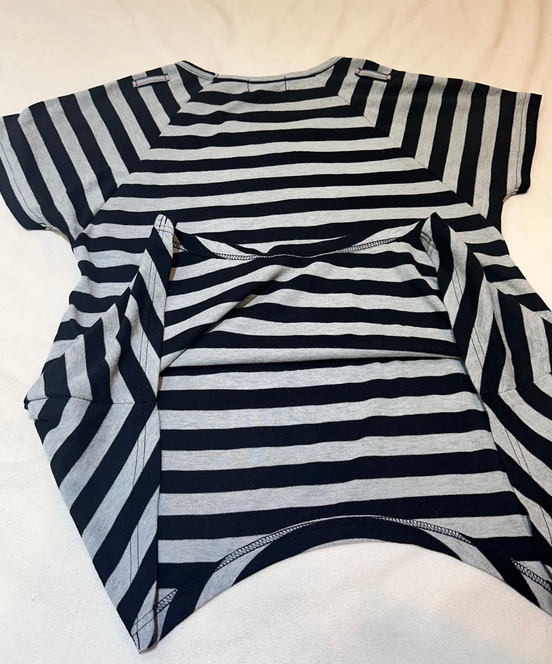 Me Sister 스트라이프 반팔 티셔츠 상품이미지4