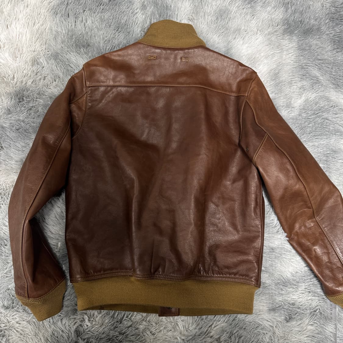 스웰맙 A-1 type 울 가죽자켓 40 L사이즈 상품이미지3