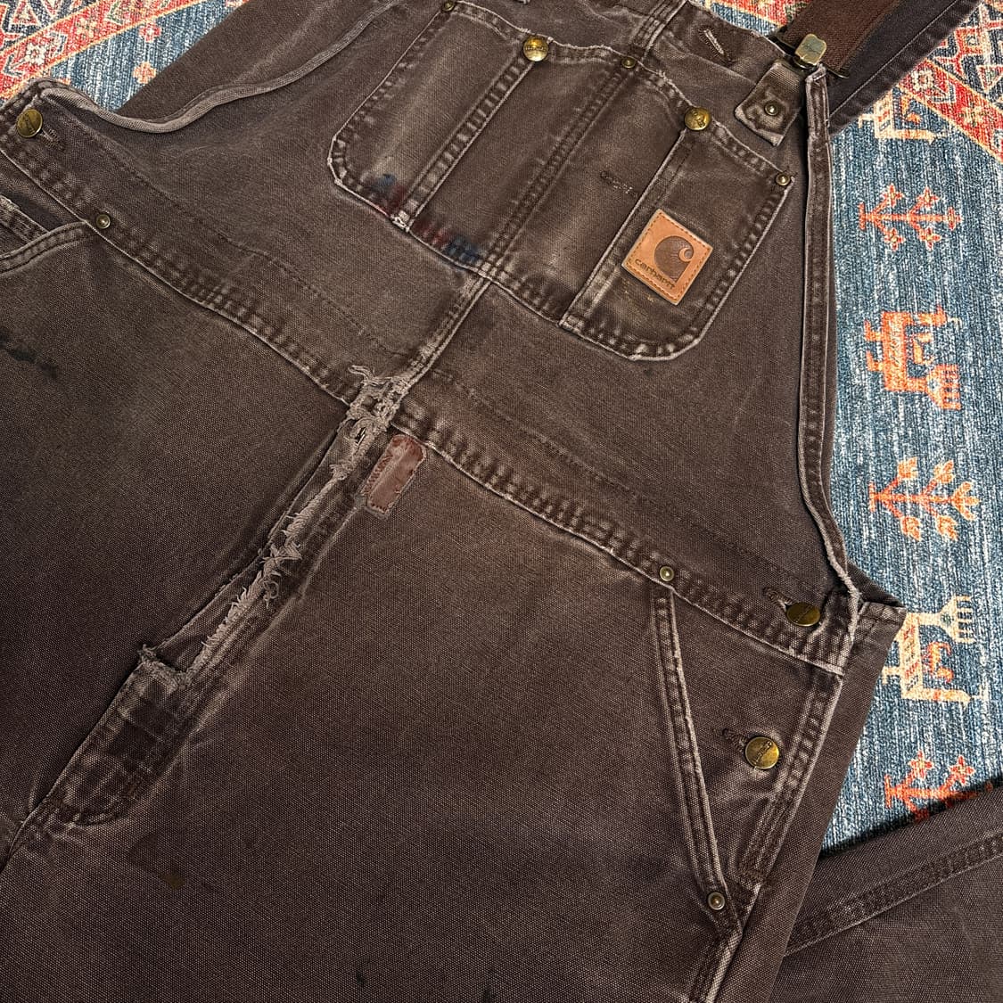 칼하트 더블니 오버롤 상품이미지4