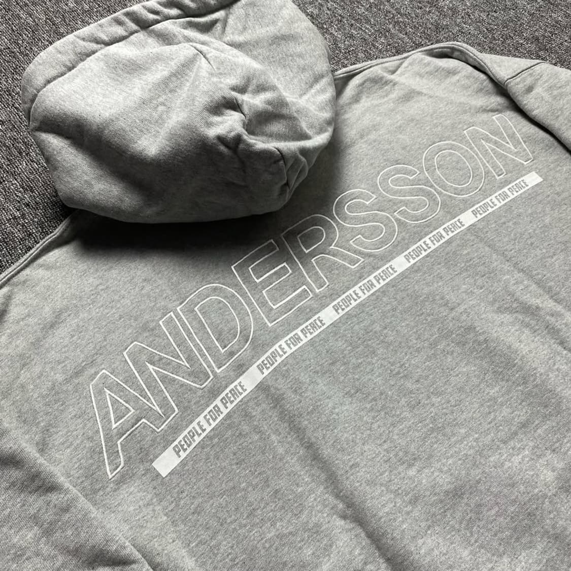 앤더슨벨 후드티 M 상품이미지1