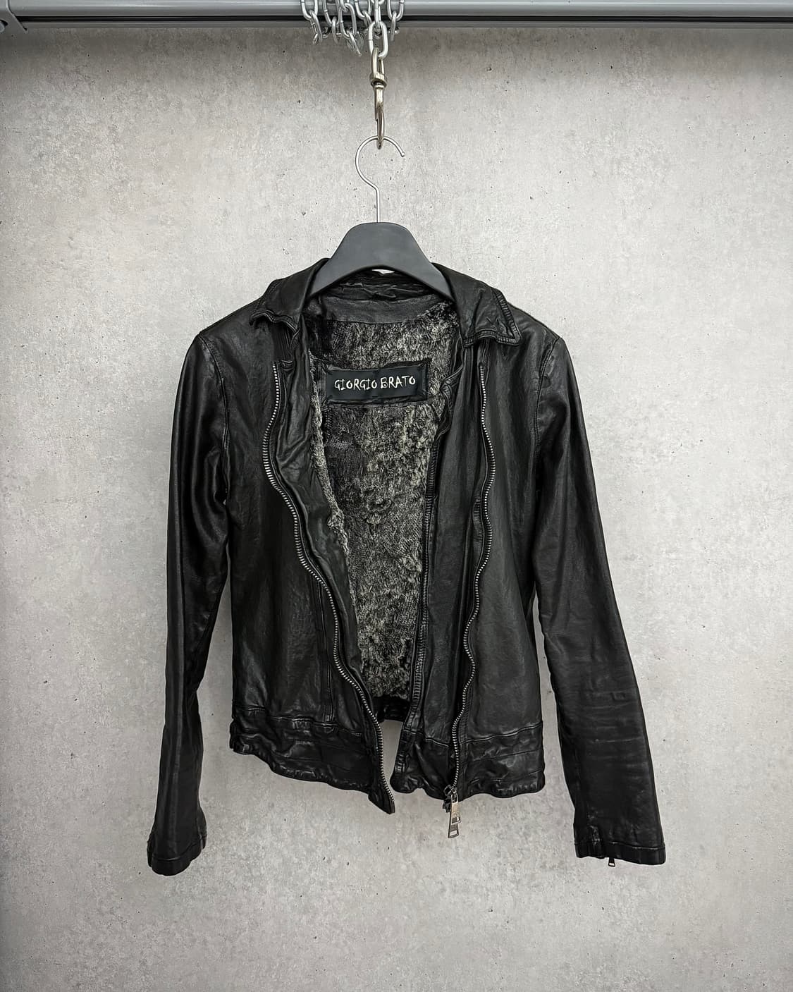 Giorgio Brato leather jacket 상품이미지2